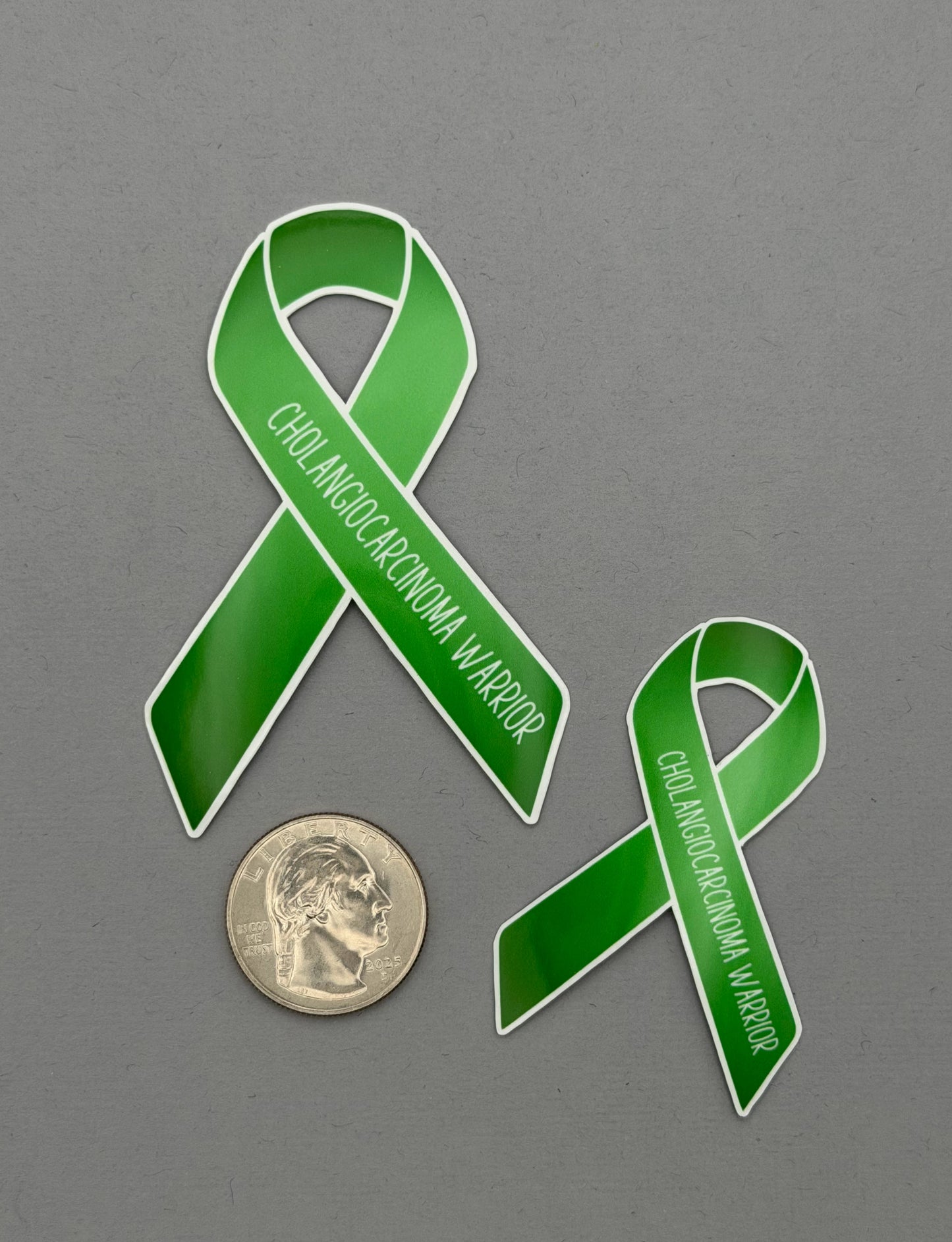 Cholangiocarcinoma Warrior Ribbon Sticker