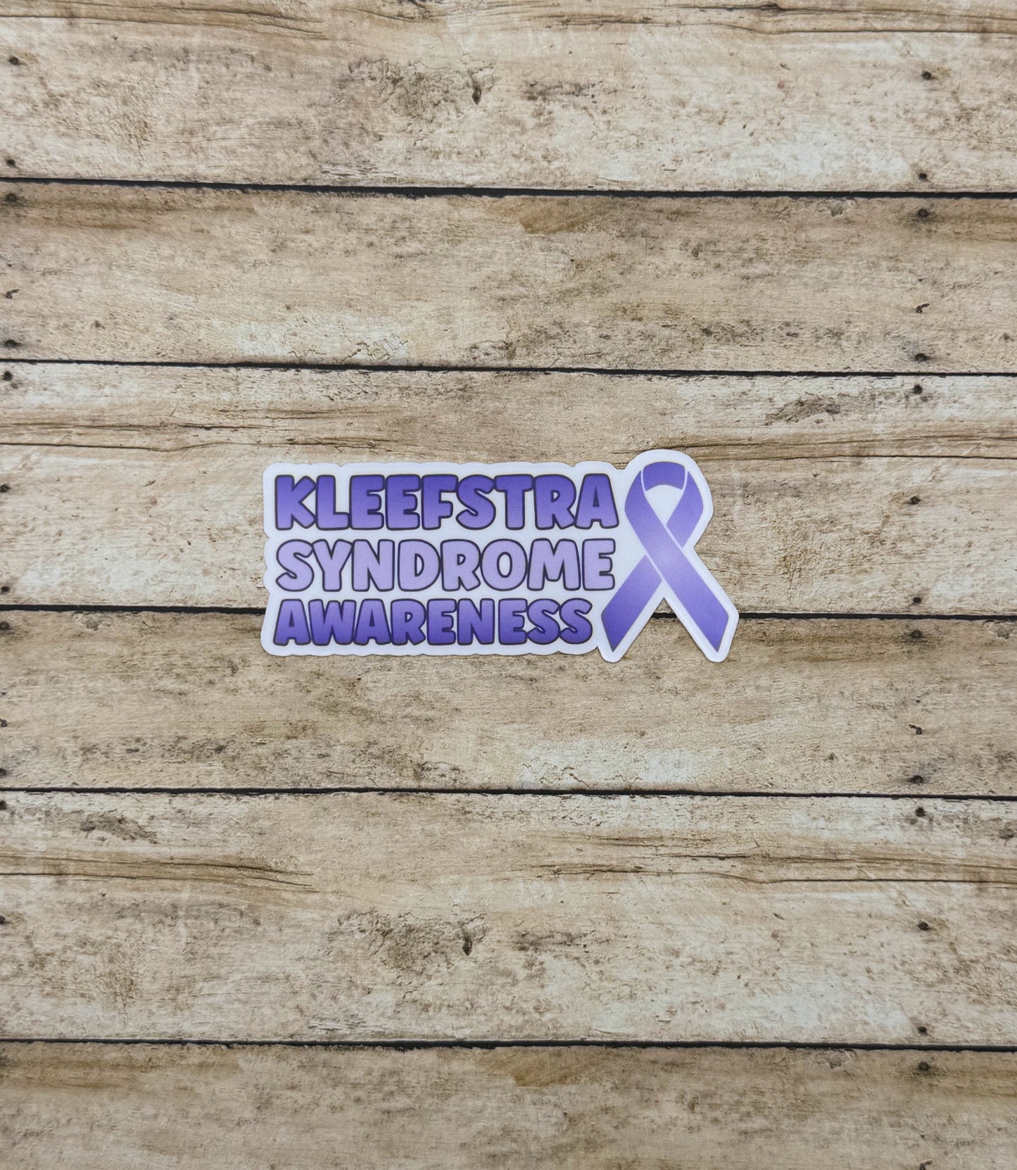 Kleefstra Syndrome Awareness with Ribbon Sticker or Magnet