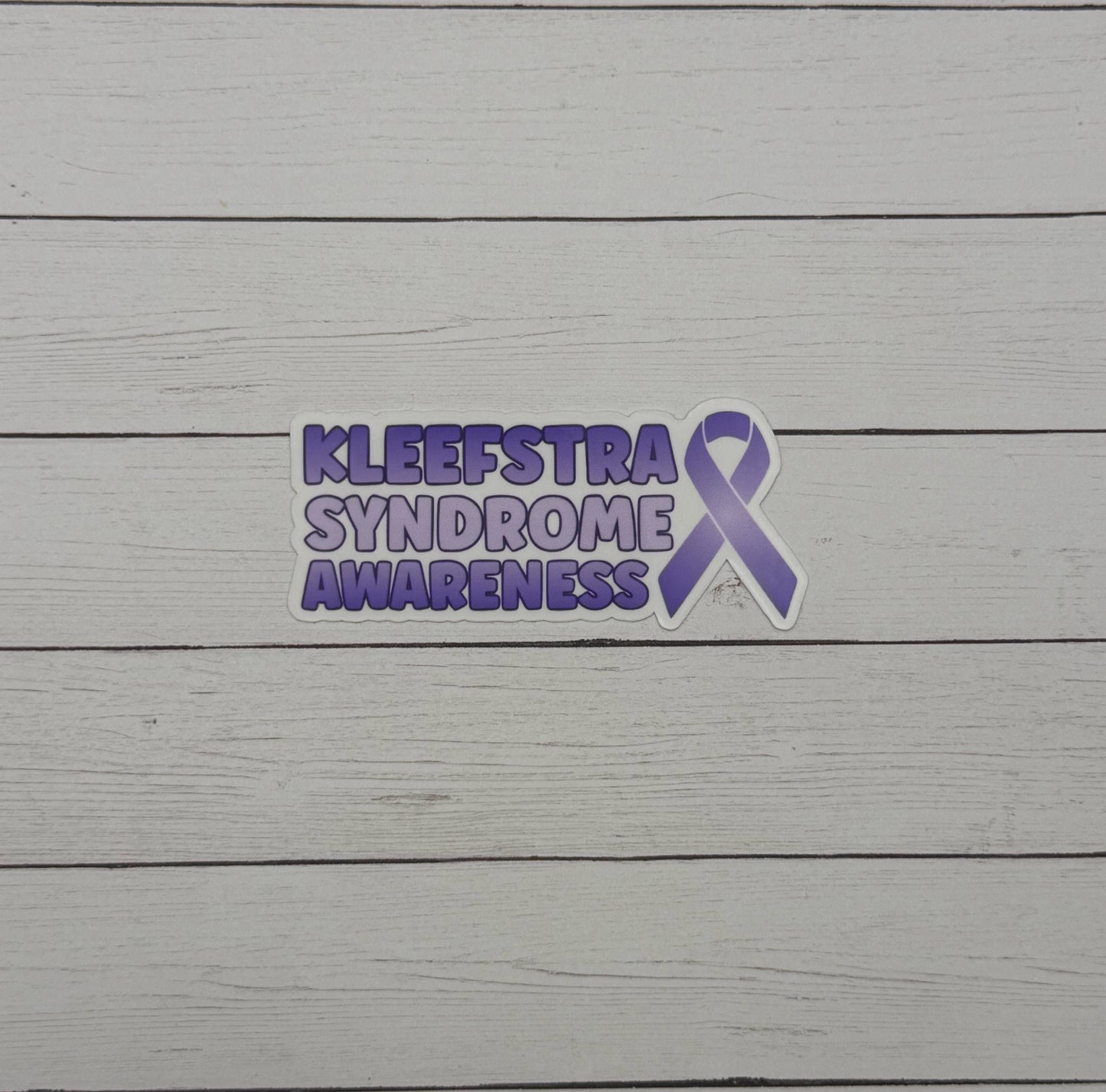 Kleefstra Syndrome Awareness with Ribbon Sticker or Magnet