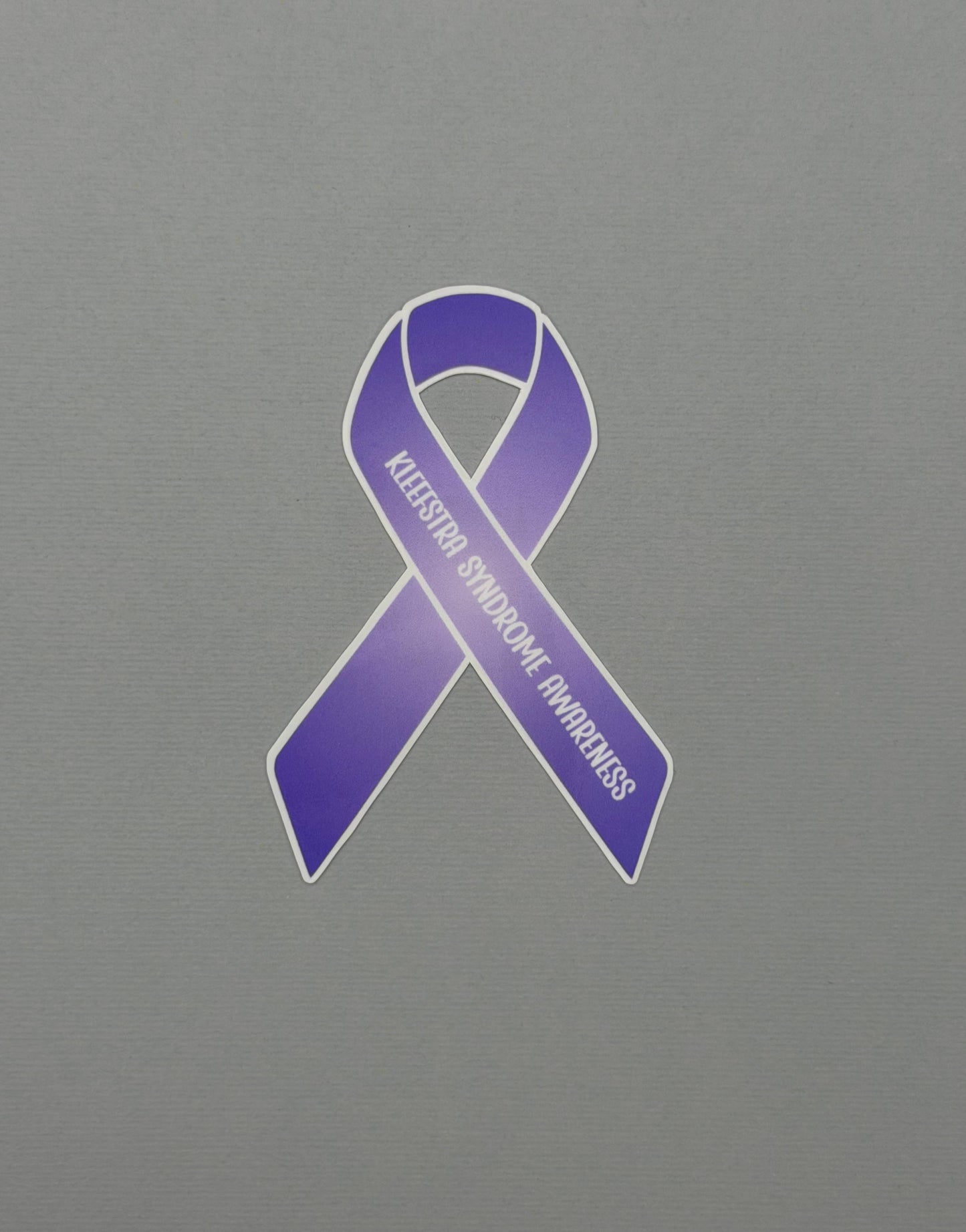 Kleefstra Syndrome Awareness Ribbon Sticker or Magnet