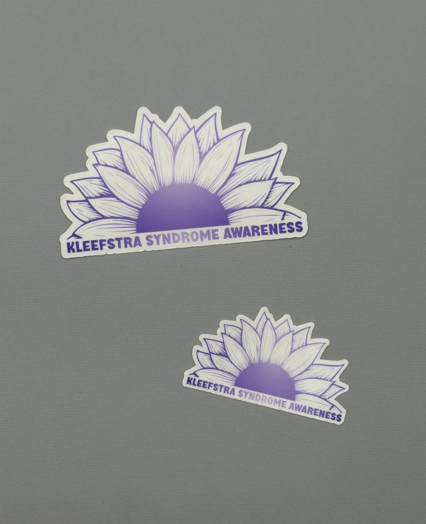 Kleefstra Syndrome Awareness Sunflower Sticker or Magnet