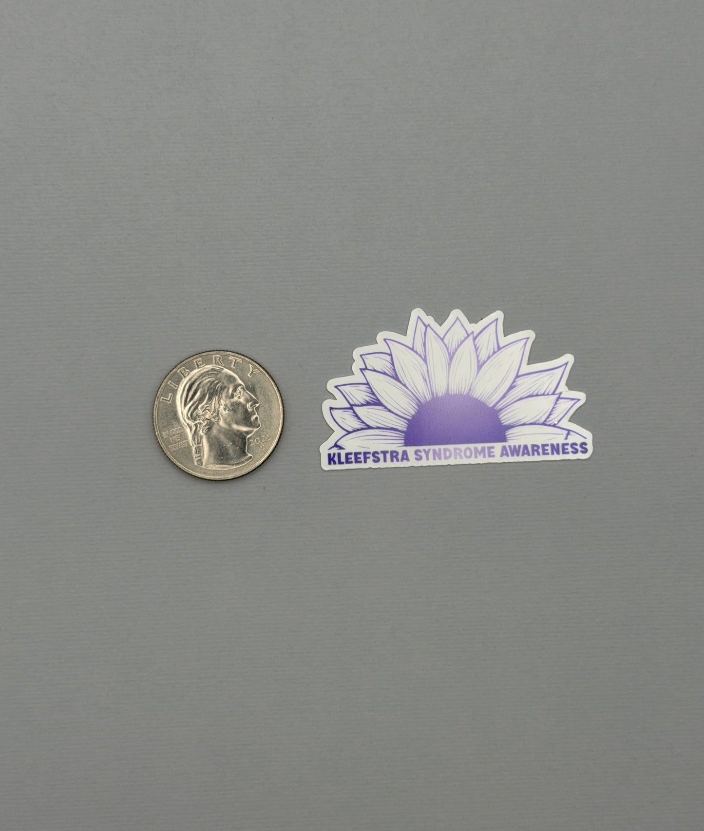 Kleefstra Syndrome Awareness Sunflower Sticker or Magnet