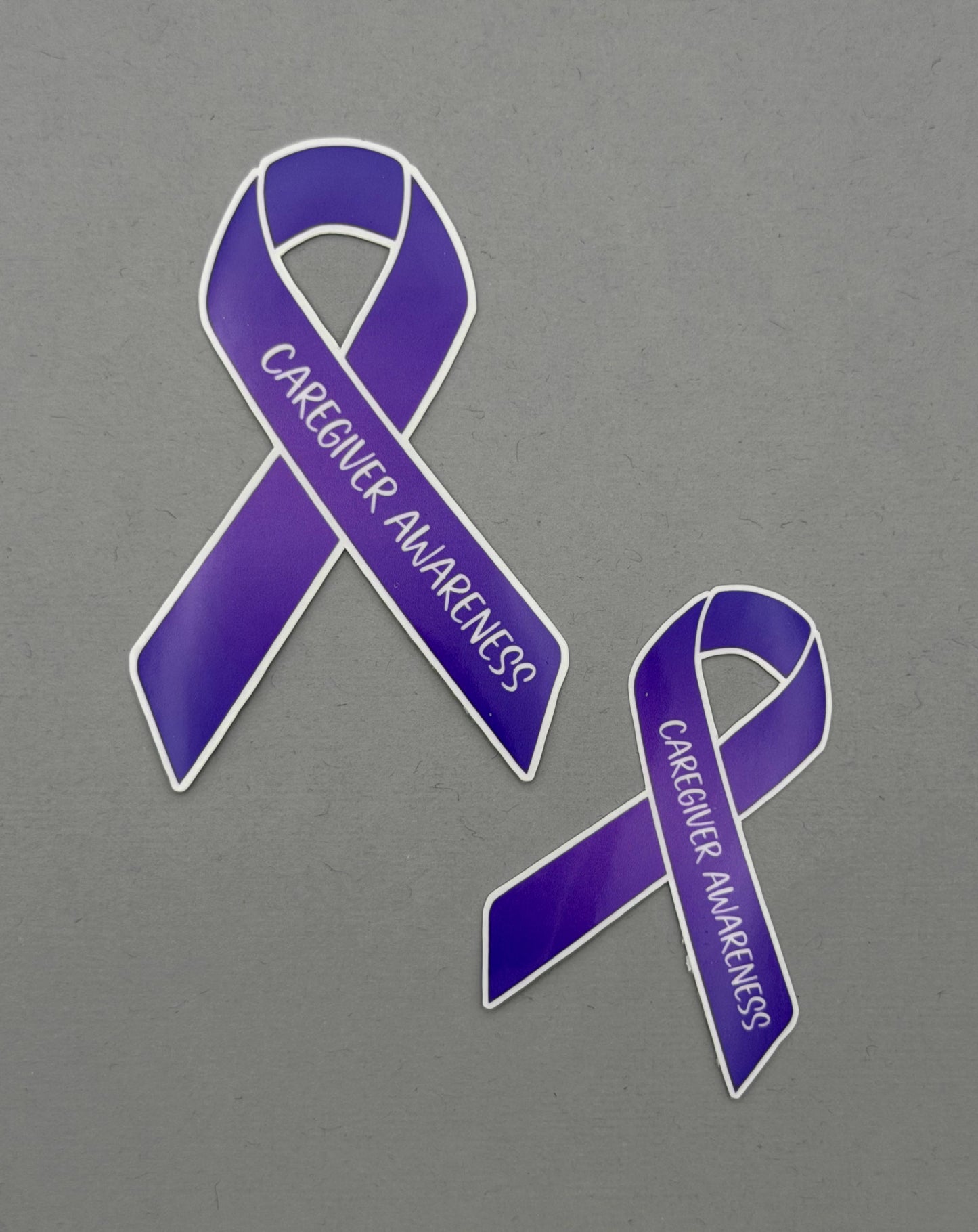 Caregiver Awareness Ribbon Sticker