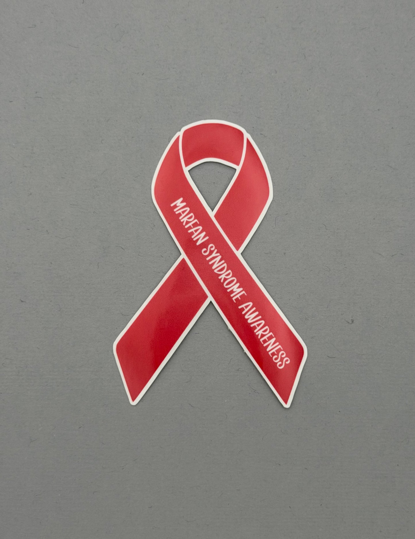 Marfan Syndrome Awareness Ribbon Sticker