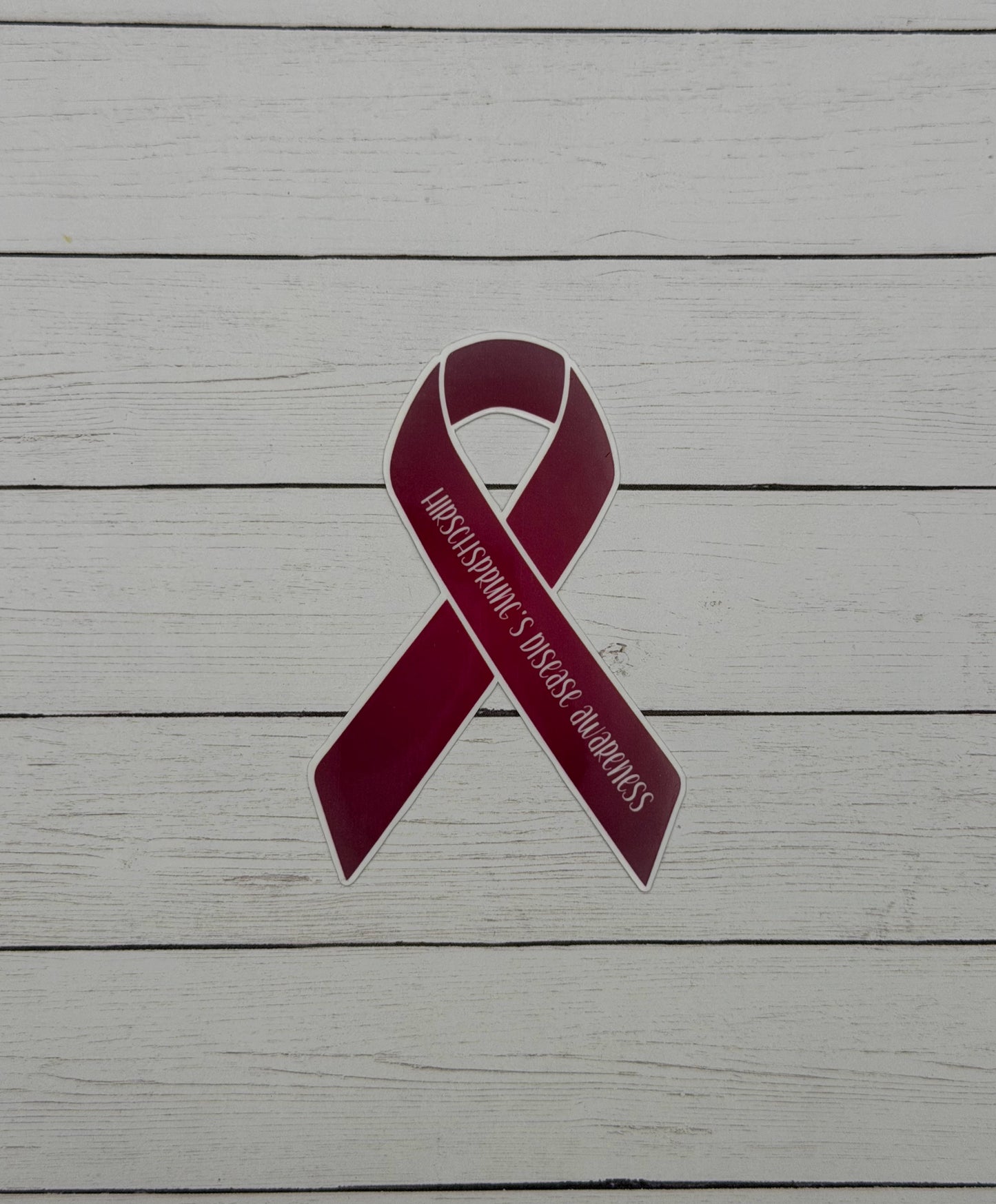 Hirschsprung's Disease Awareness Ribbon Sticker or Magnet