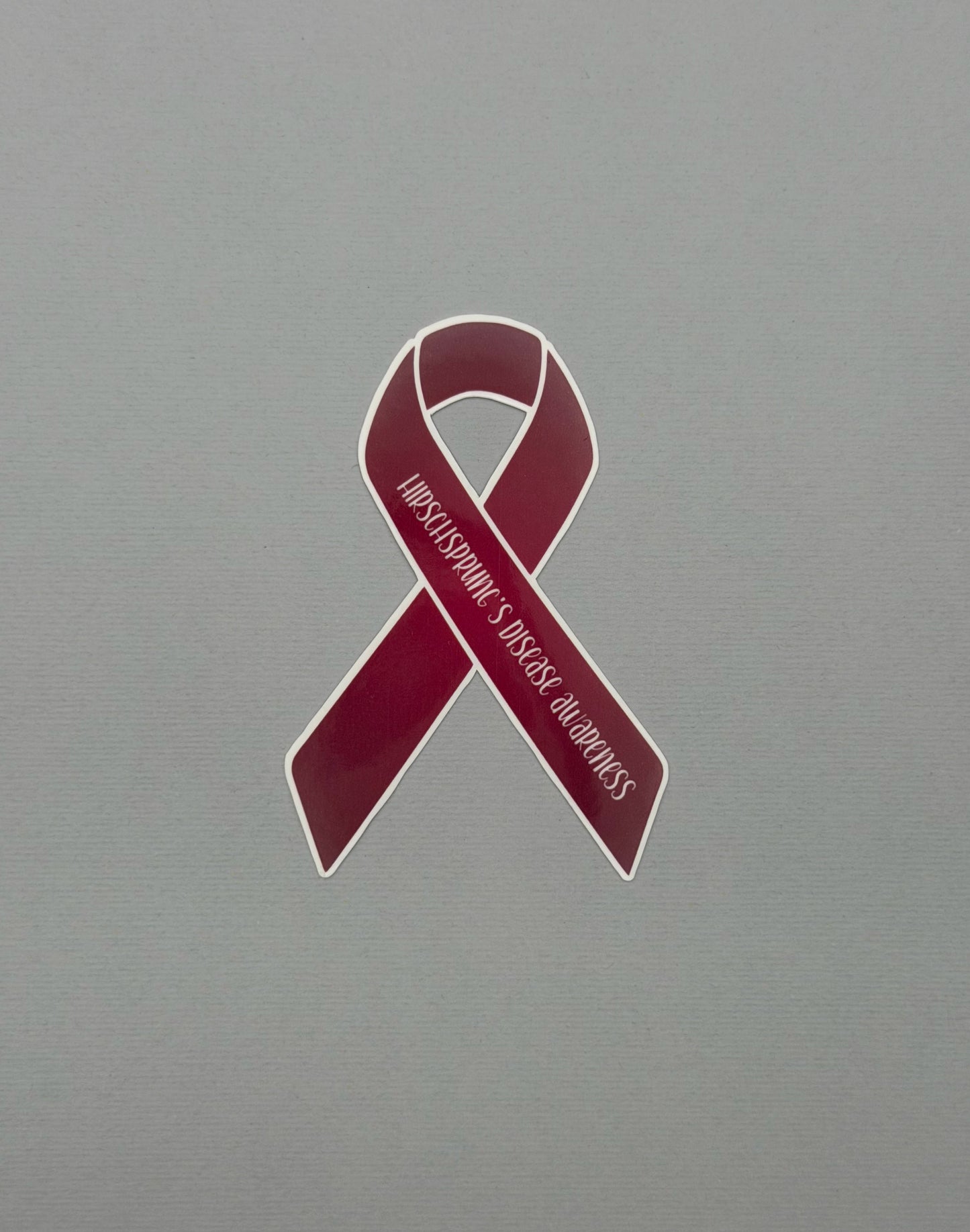 Hirschsprung's Disease Awareness Ribbon Sticker or Magnet