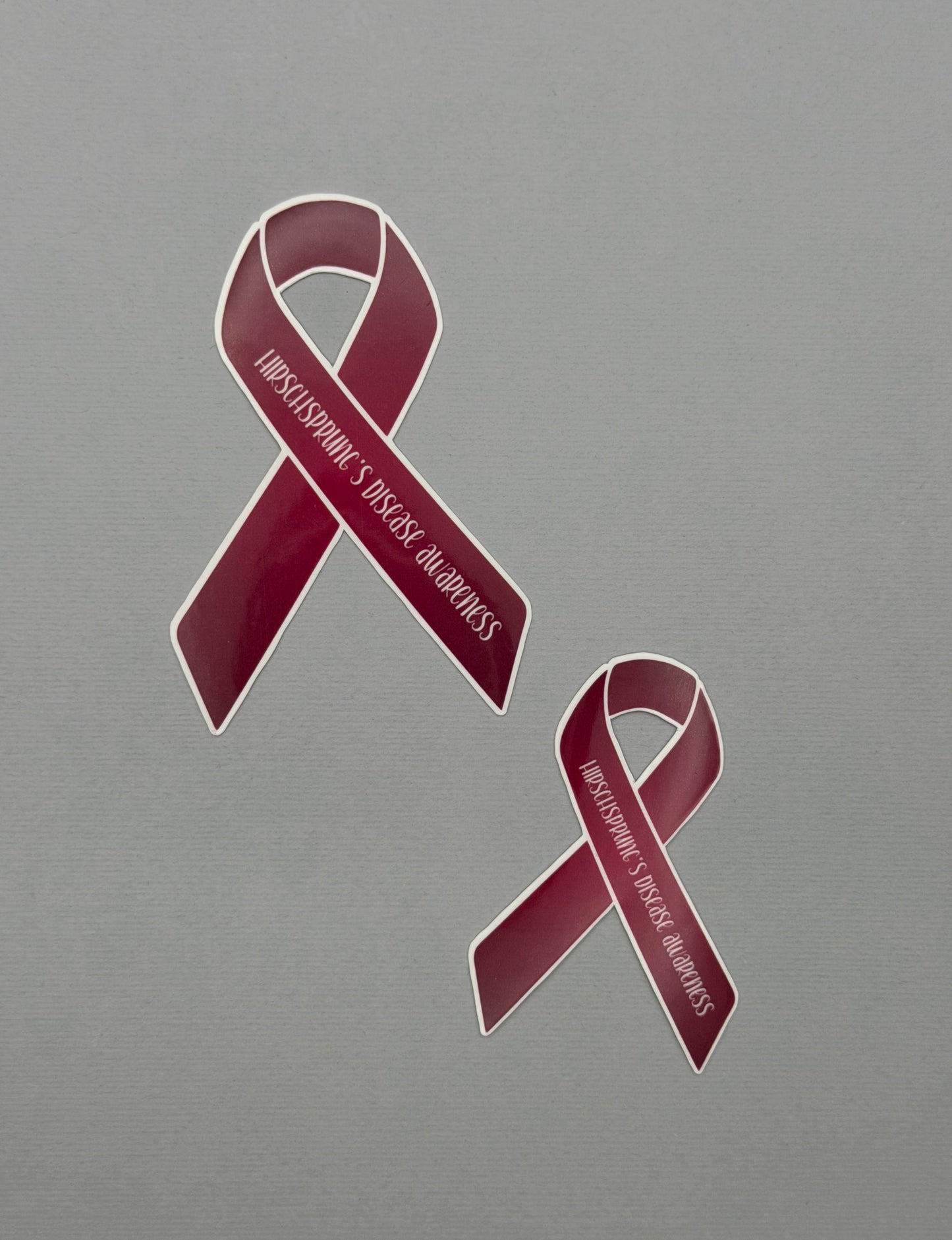 Hirschsprung's Disease Awareness Ribbon Sticker or Magnet