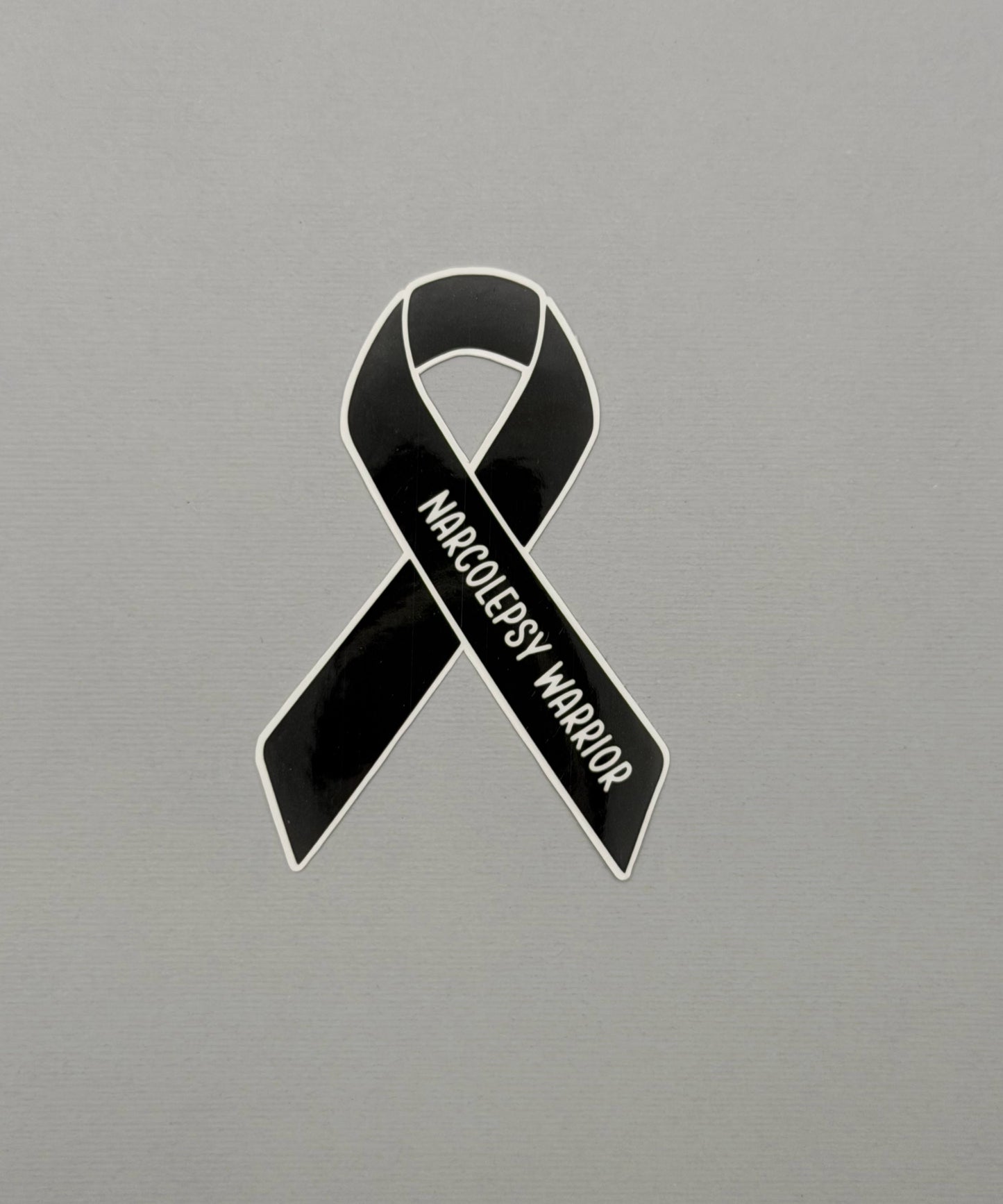 Narcolepsy Warrior Ribbon Sticker or Magnet