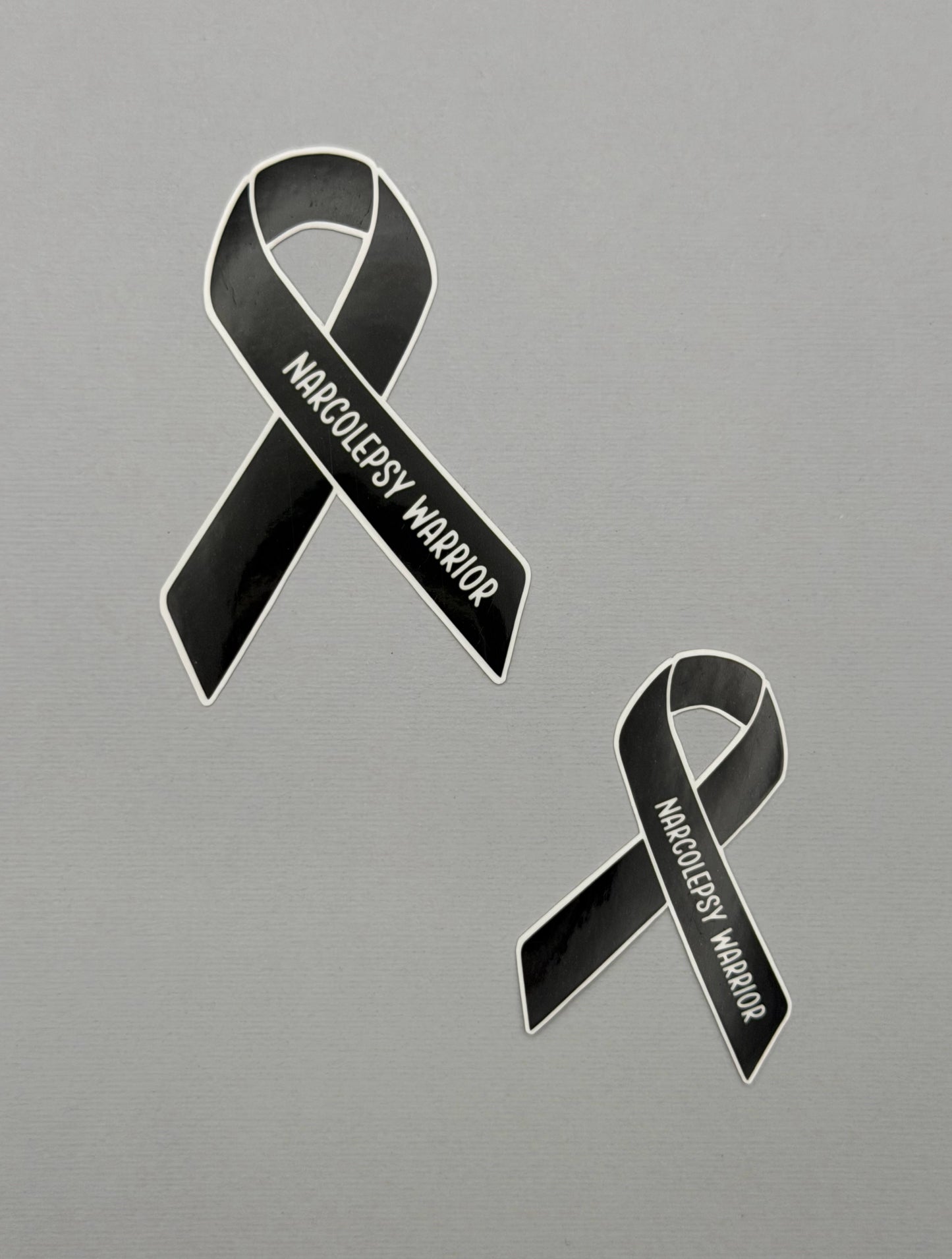 Narcolepsy Warrior Ribbon Sticker or Magnet