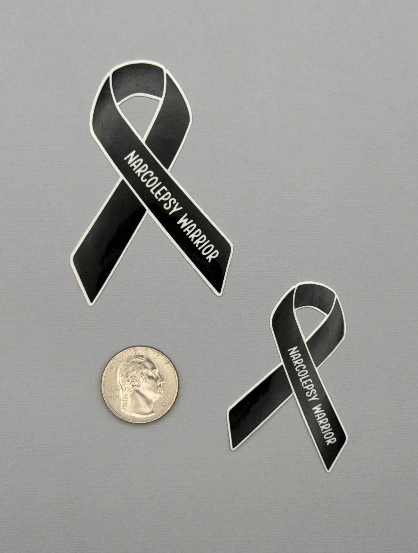 Narcolepsy Warrior Ribbon Sticker or Magnet