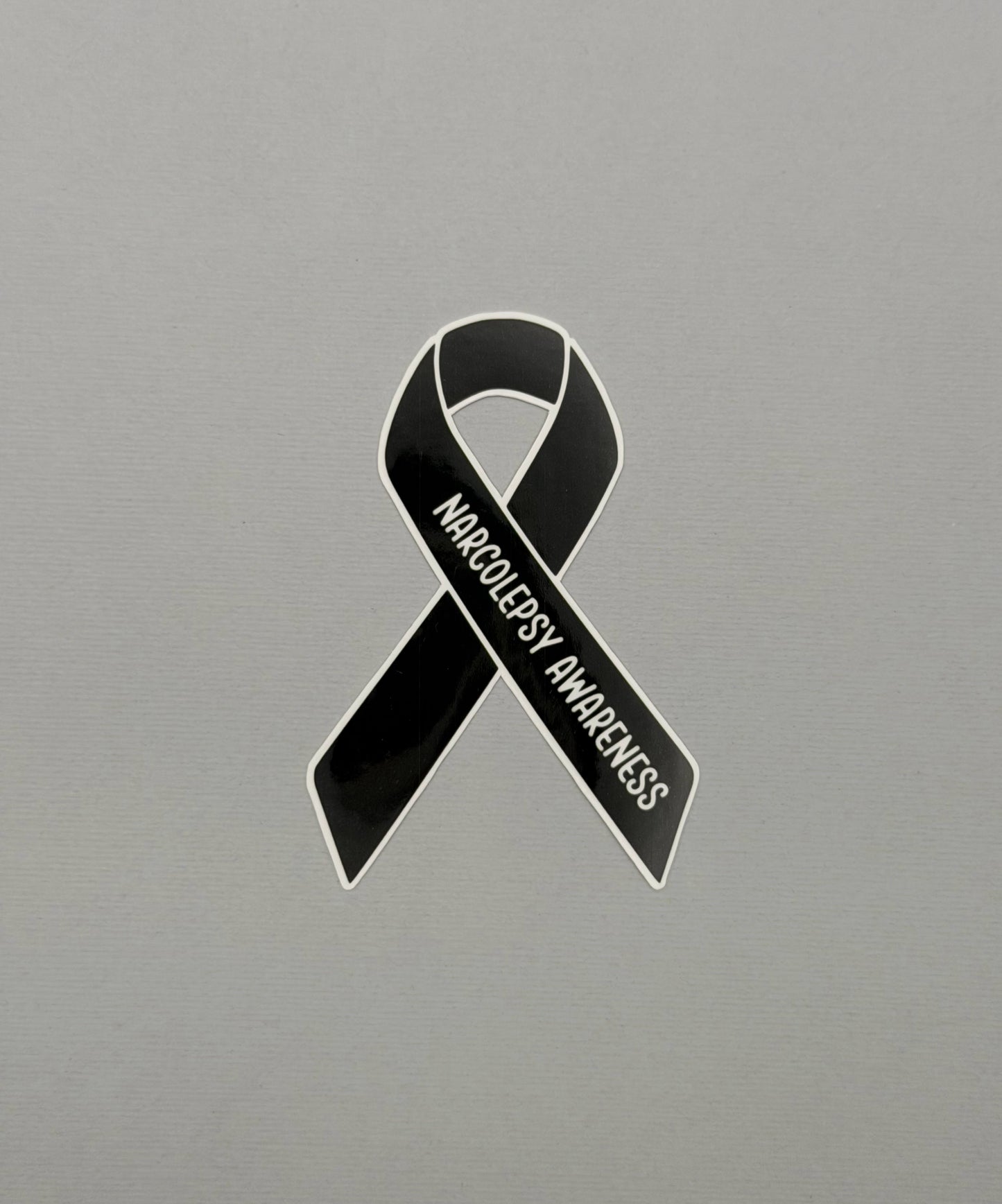 Narcolepsy Awareness Ribbon Sticker or Magnet