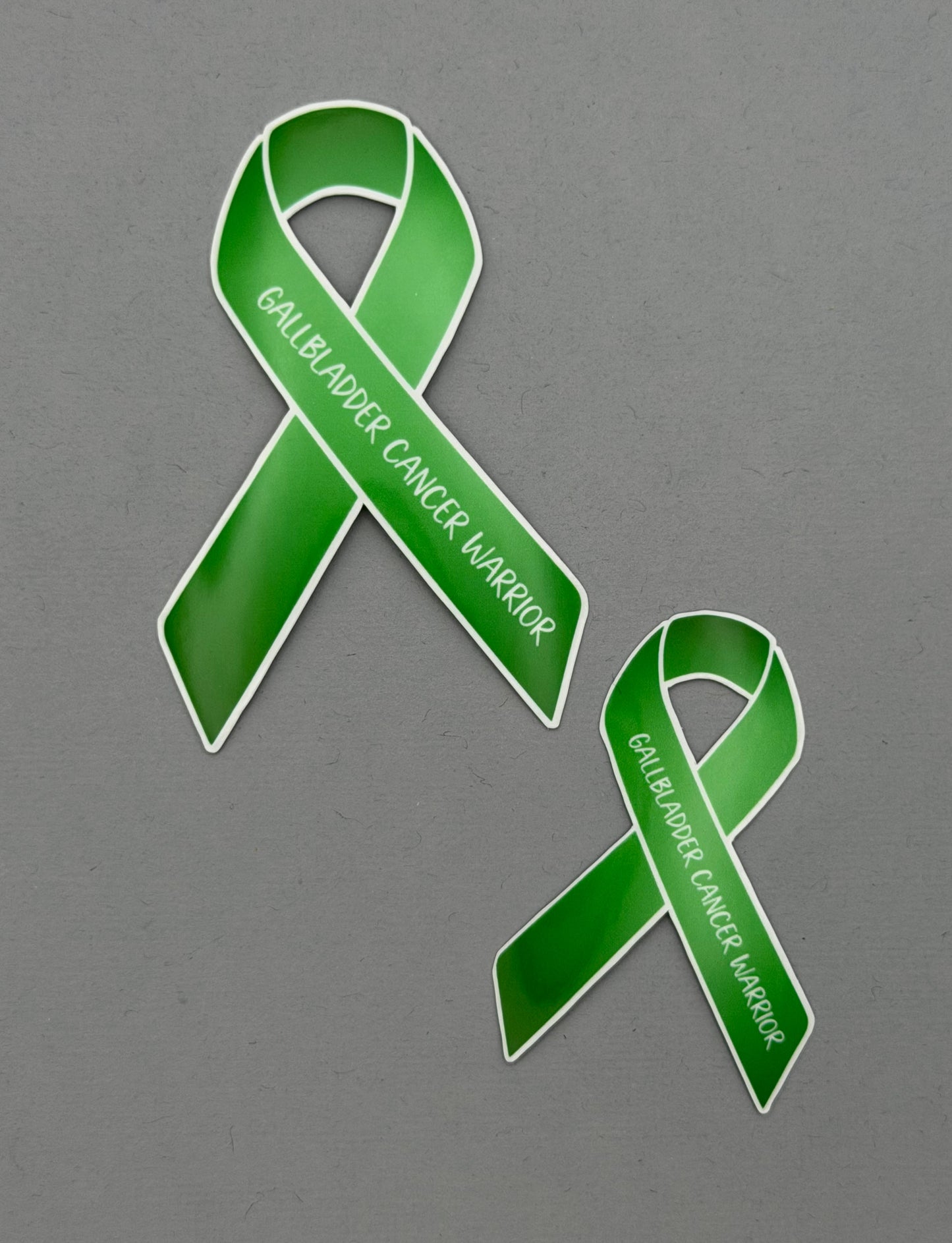 Gallbladder Cancer Warrior Ribbon Sticker