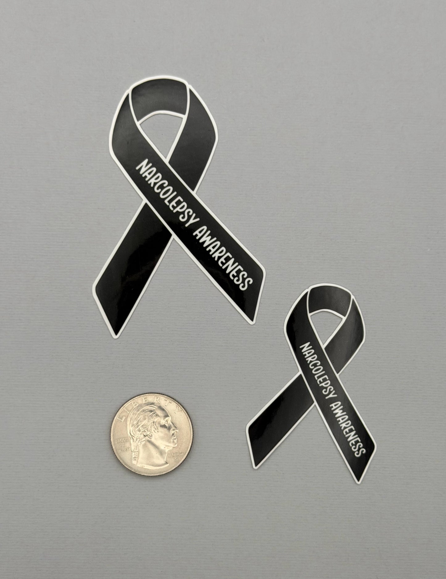 Narcolepsy Awareness Ribbon Sticker or Magnet