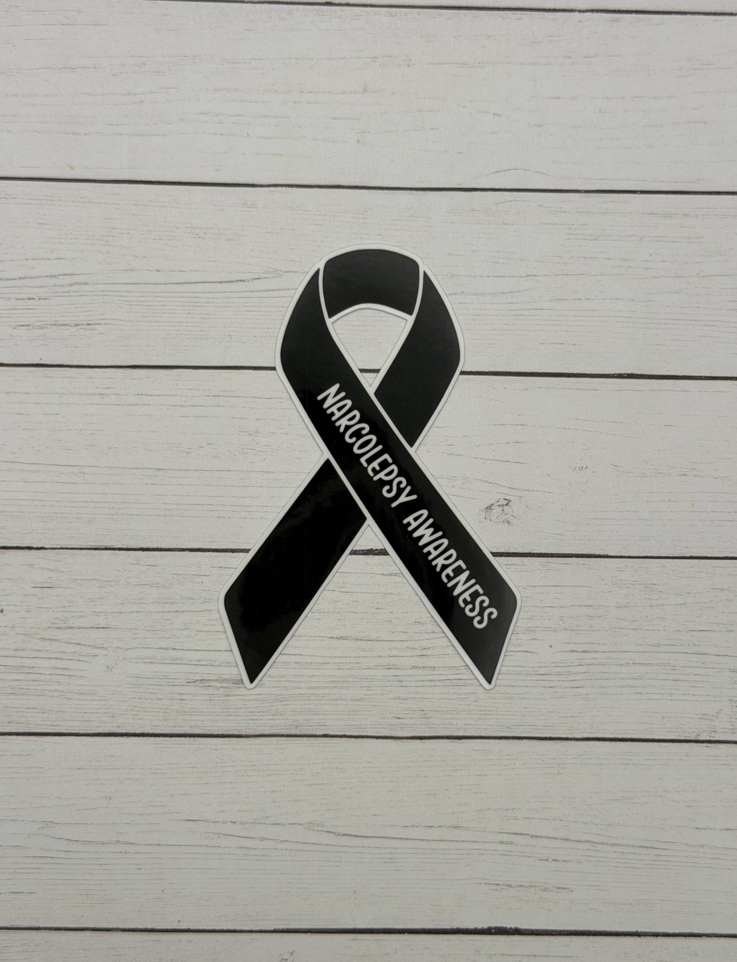 Narcolepsy Awareness Ribbon Sticker or Magnet