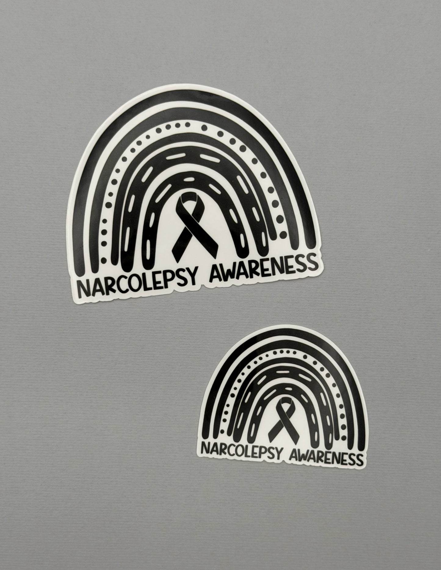 Narcolepsy Awareness Rainbow Sticker or Magnet