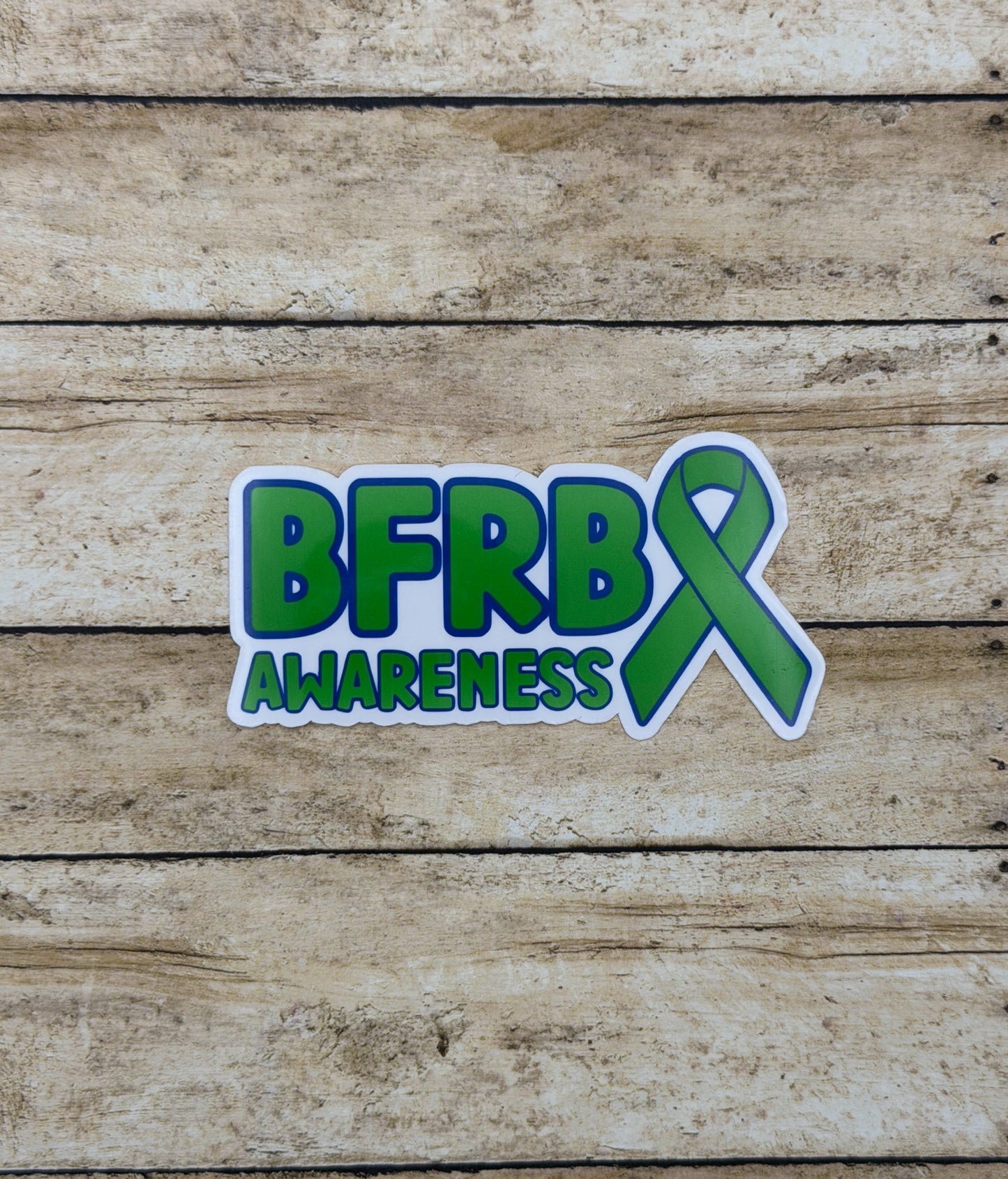 BFRB Awareness with Ribbon Sticker or Magnet | Body-Focused Repetitive Behaviors