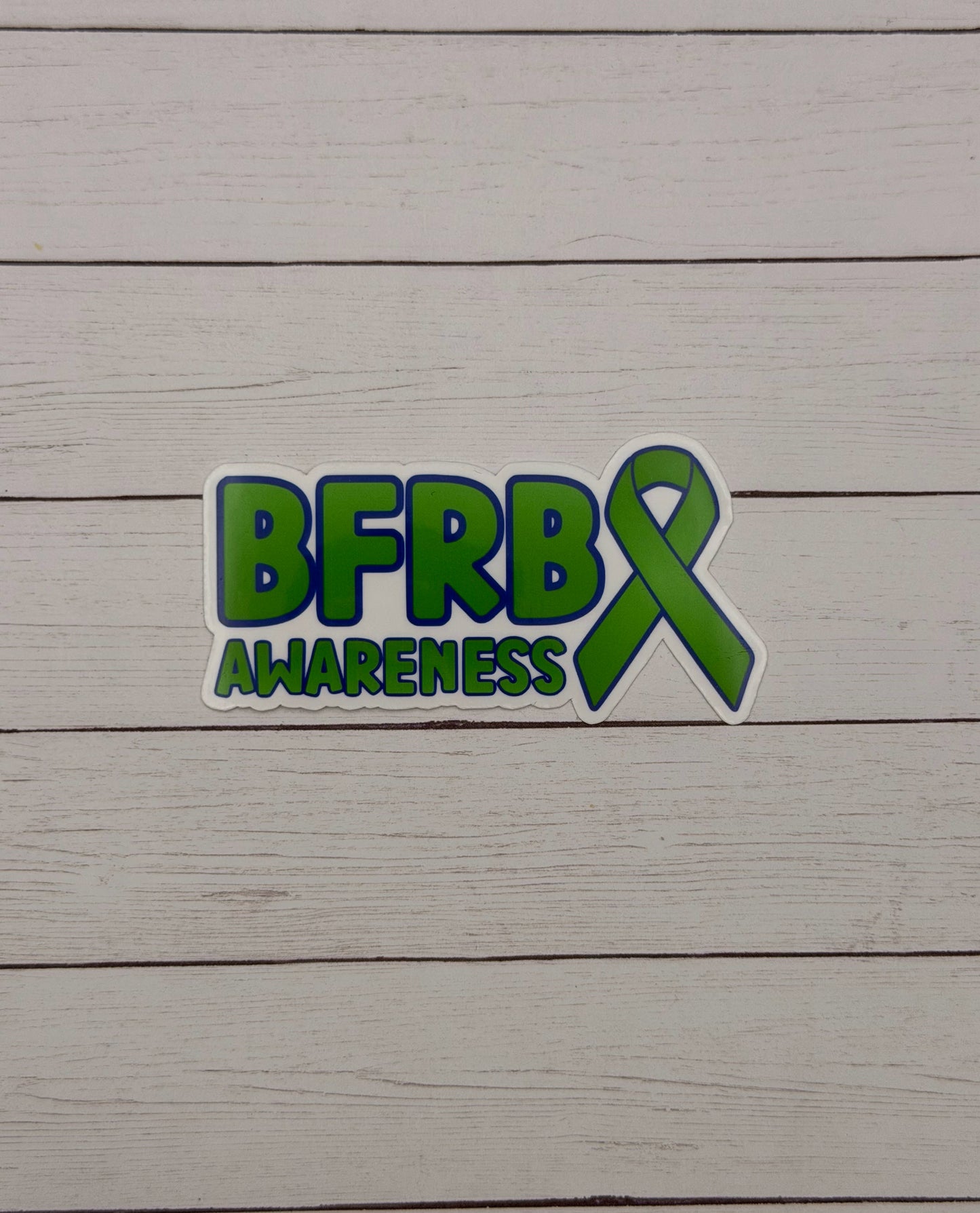 BFRB Awareness with Ribbon Sticker or Magnet | Body-Focused Repetitive Behaviors