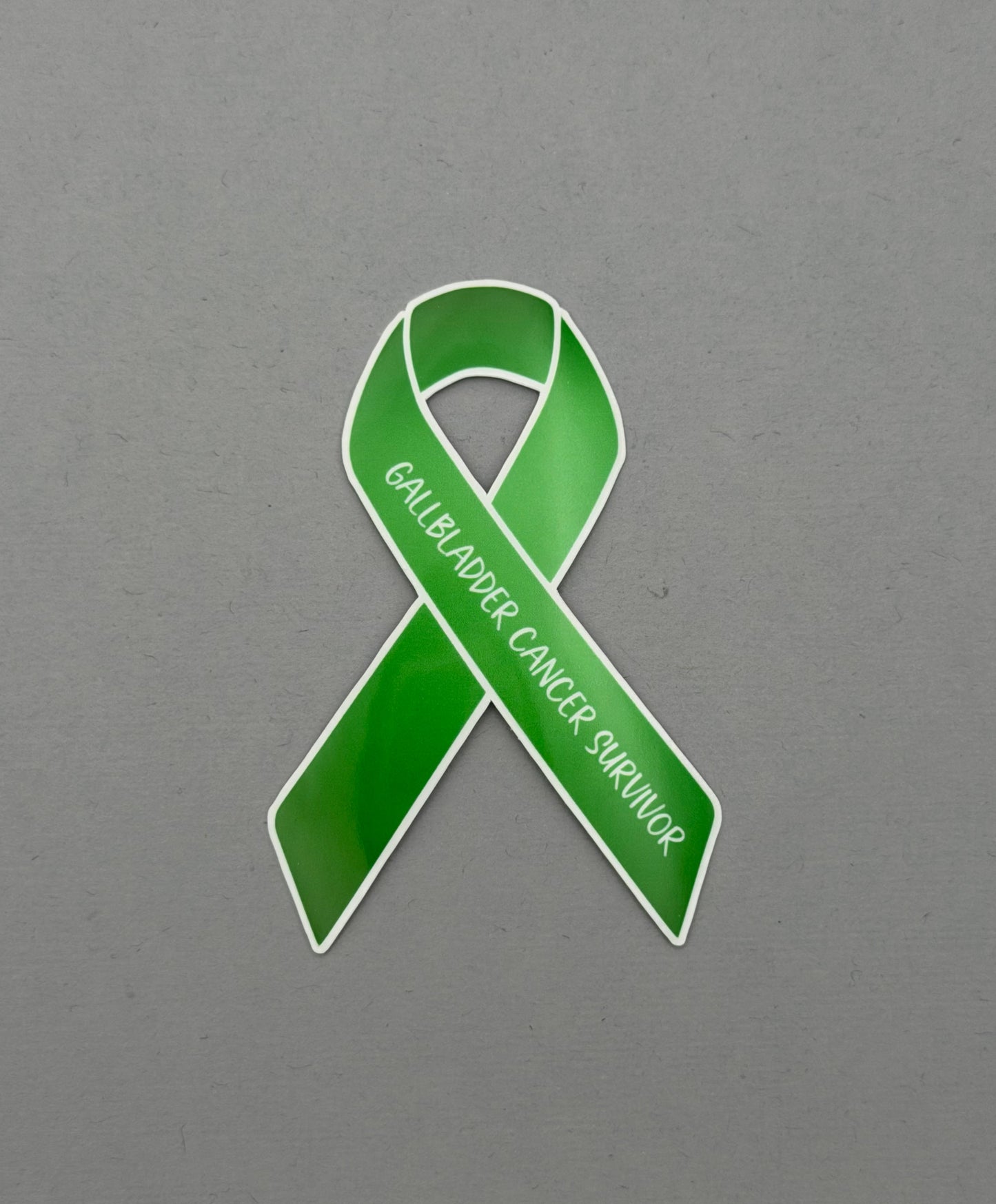 Gallbladder Cancer Survivor Ribbon Sticker