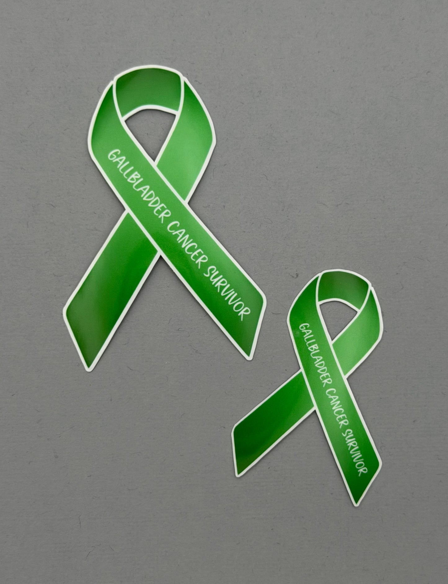 Gallbladder Cancer Survivor Ribbon Sticker