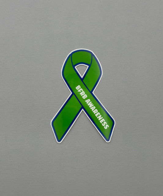BFRB Awareness Ribbon Sticker or Magnet | Body-Focused Repetitive Behaviors
