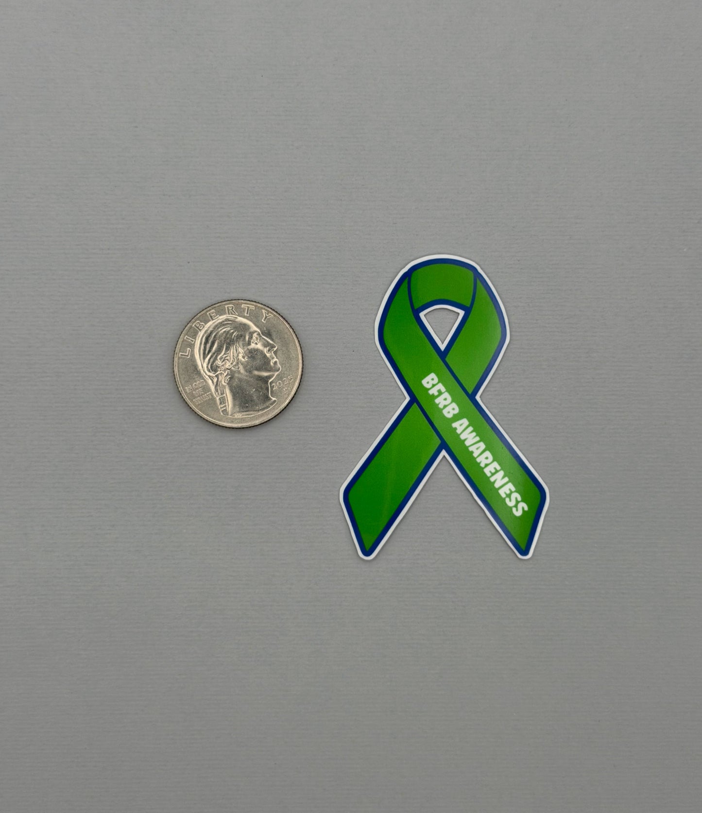 BFRB Awareness Ribbon Sticker or Magnet | Body-Focused Repetitive Behaviors