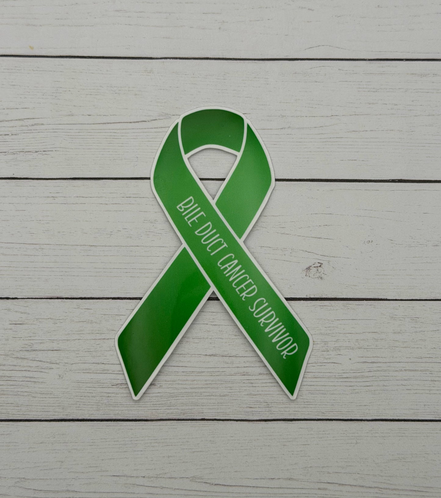 Bile Duct Cancer Survivor Ribbon Sticker