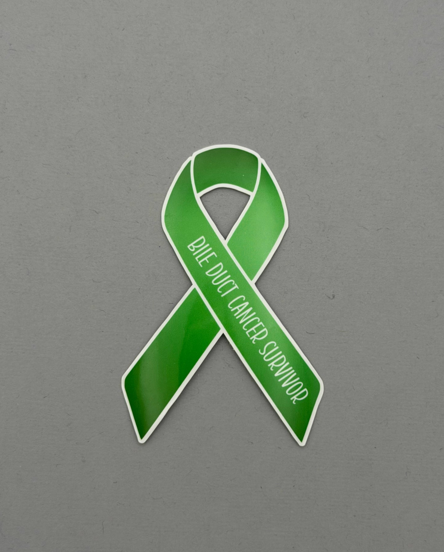 Bile Duct Cancer Survivor Ribbon Sticker