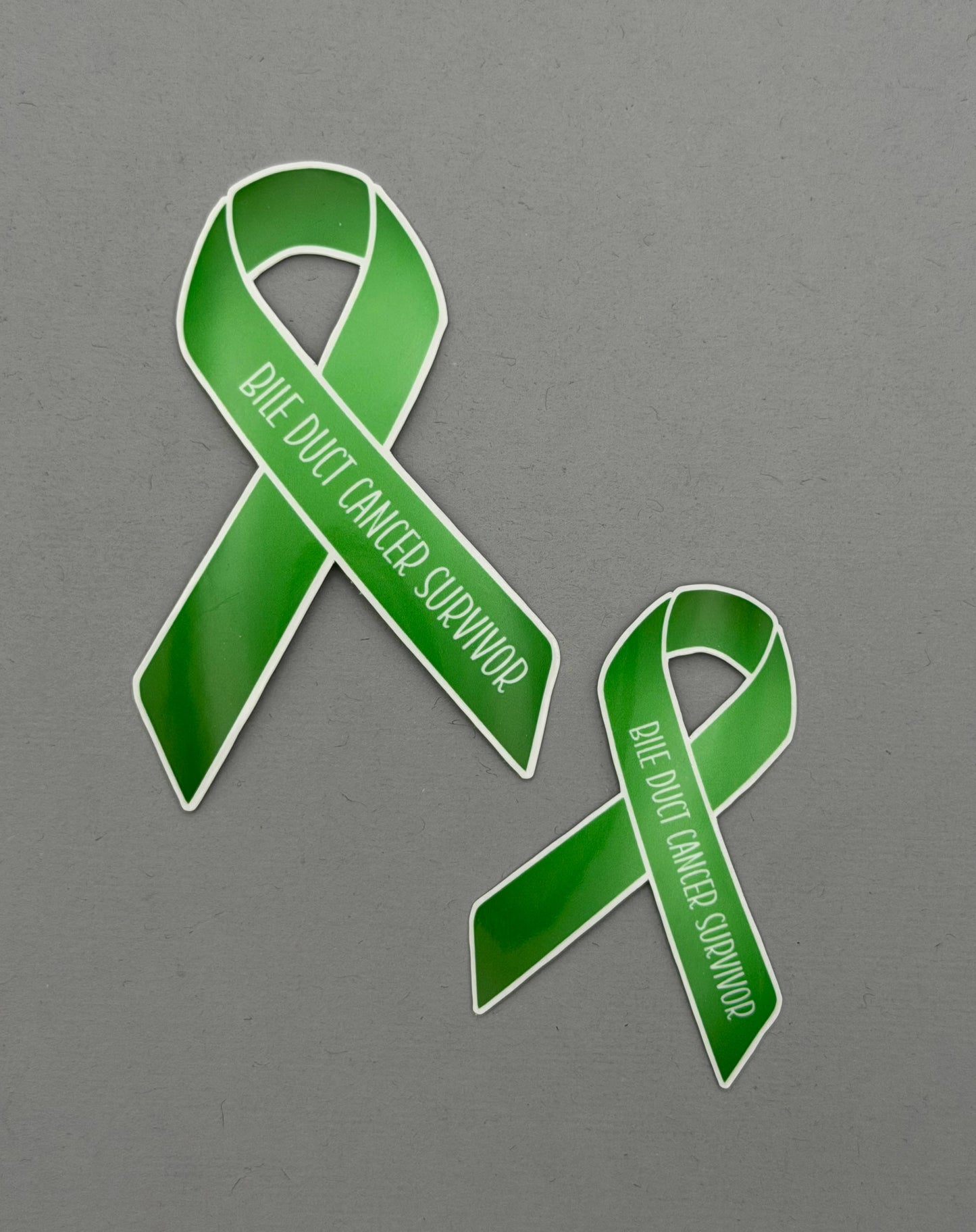 Bile Duct Cancer Survivor Ribbon Sticker