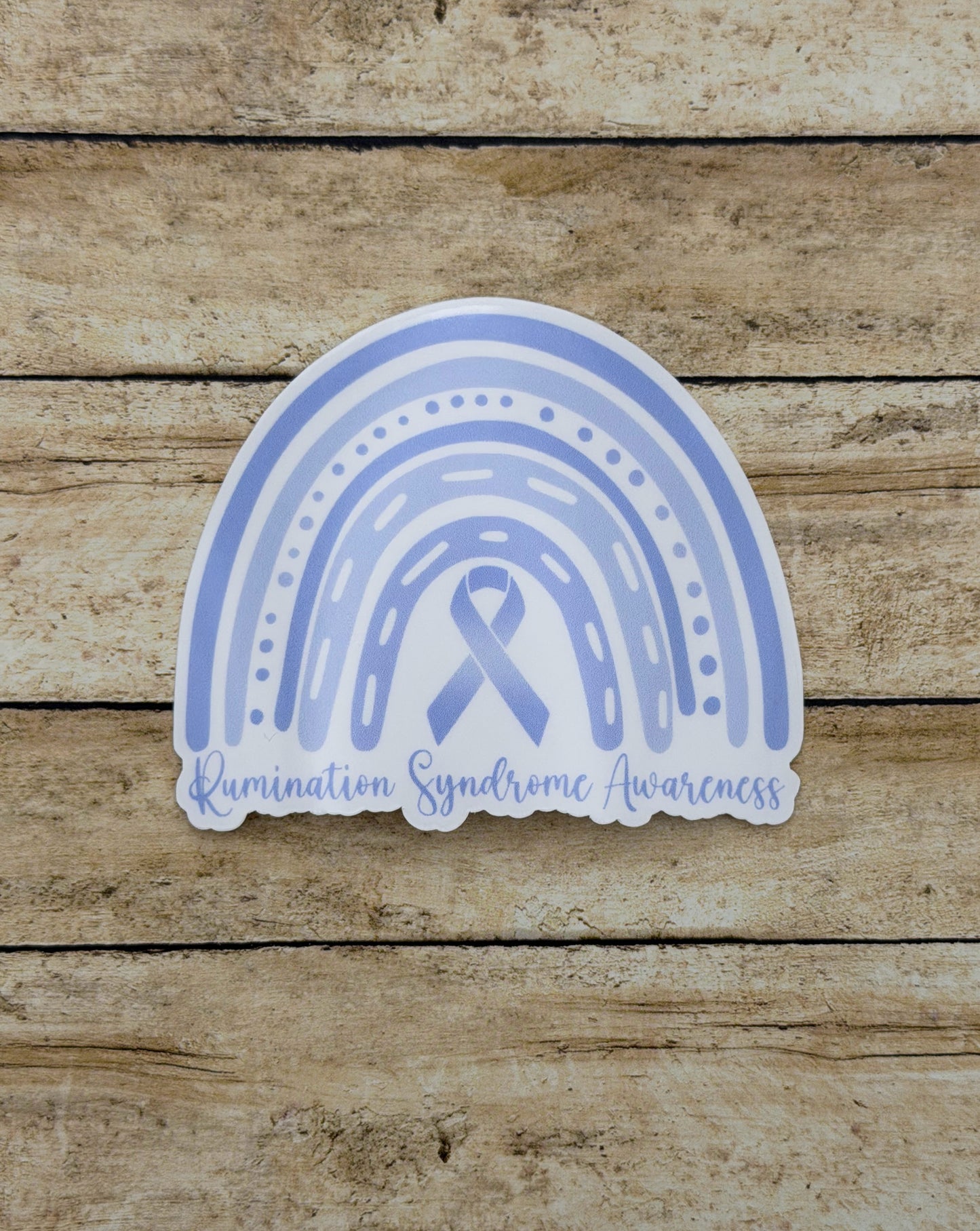 Rumination Syndrome Awareness Rainbow Sticker