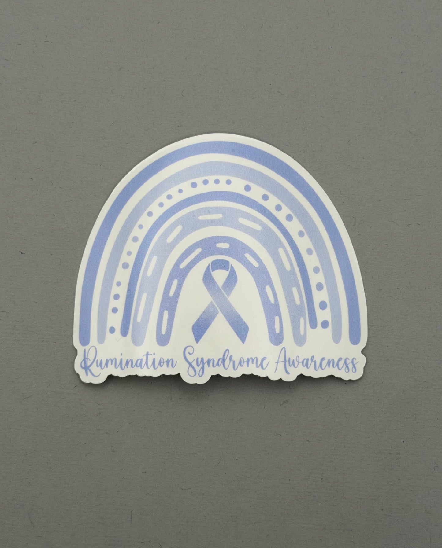 Rumination Syndrome Awareness Rainbow Sticker
