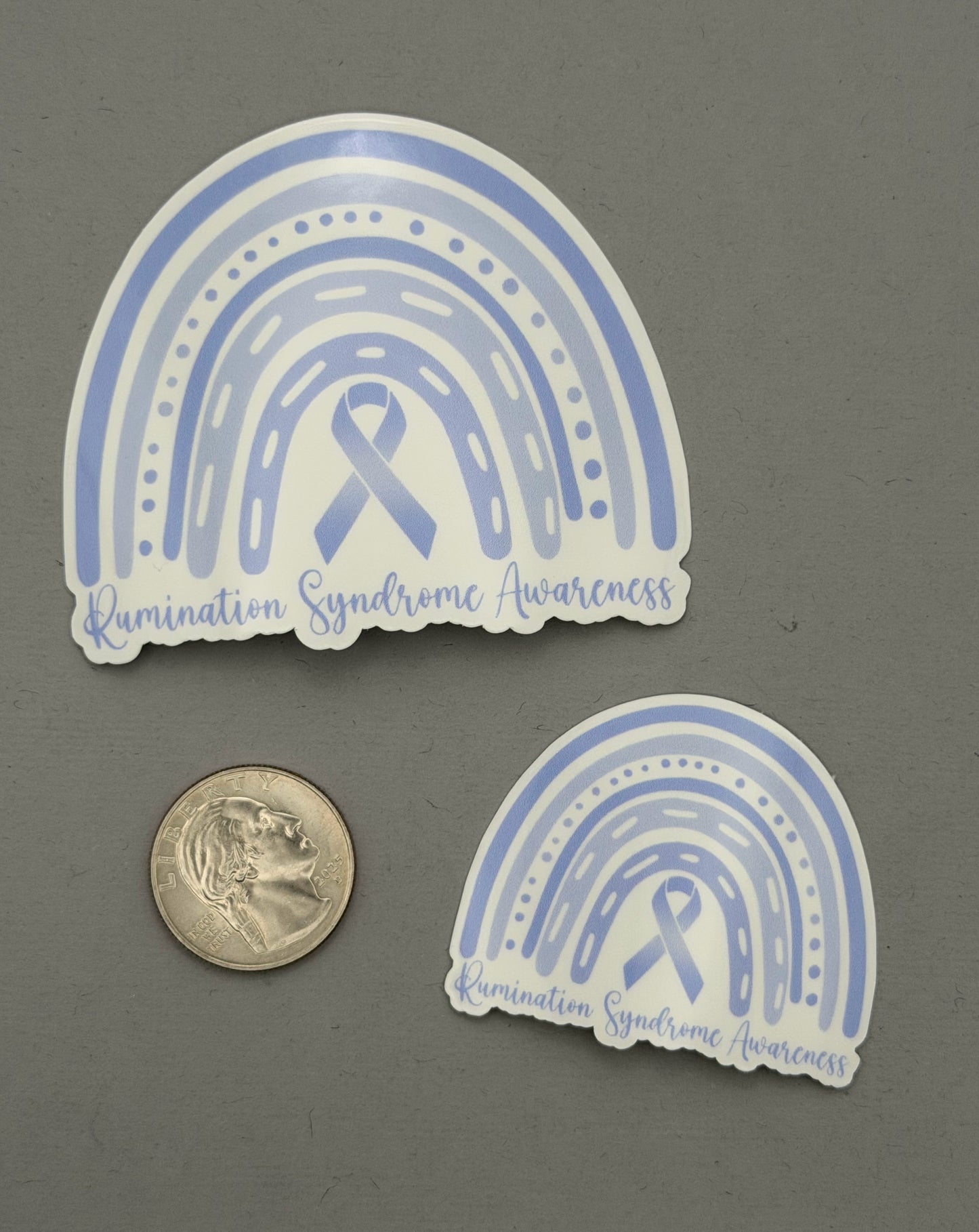 Rumination Syndrome Awareness Rainbow Sticker
