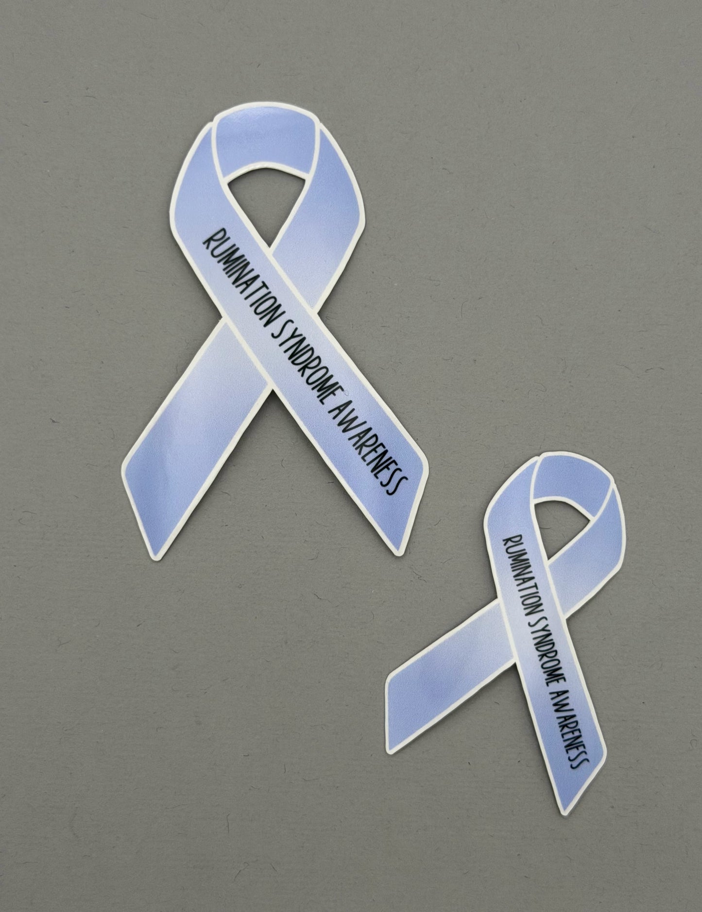 Rumination Syndrome Awareness Ribbon Sticker
