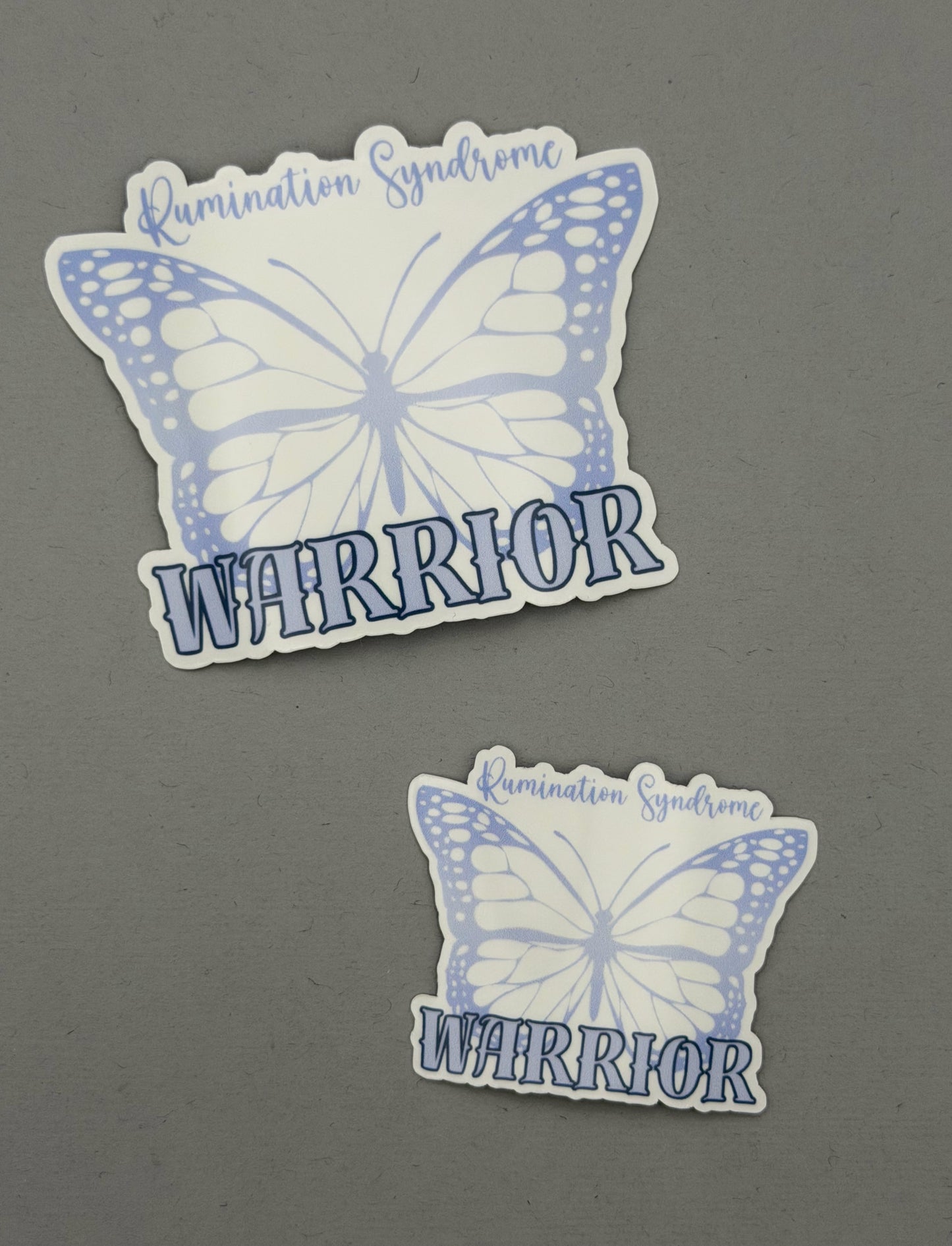Rumination Syndrome Warrior Butterfly Sticker