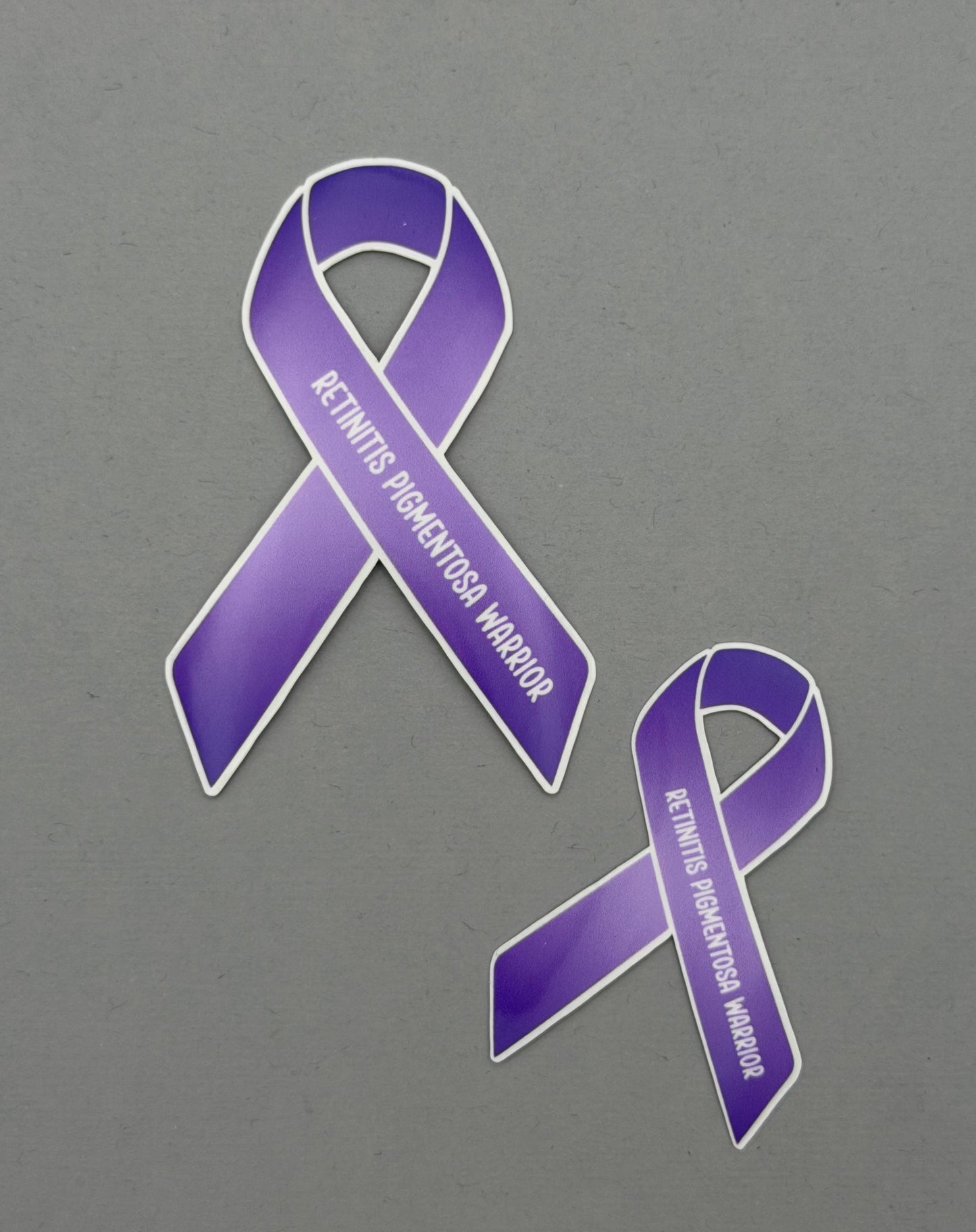 Retinitis Pigmentosa Warrior Ribbon Sticker