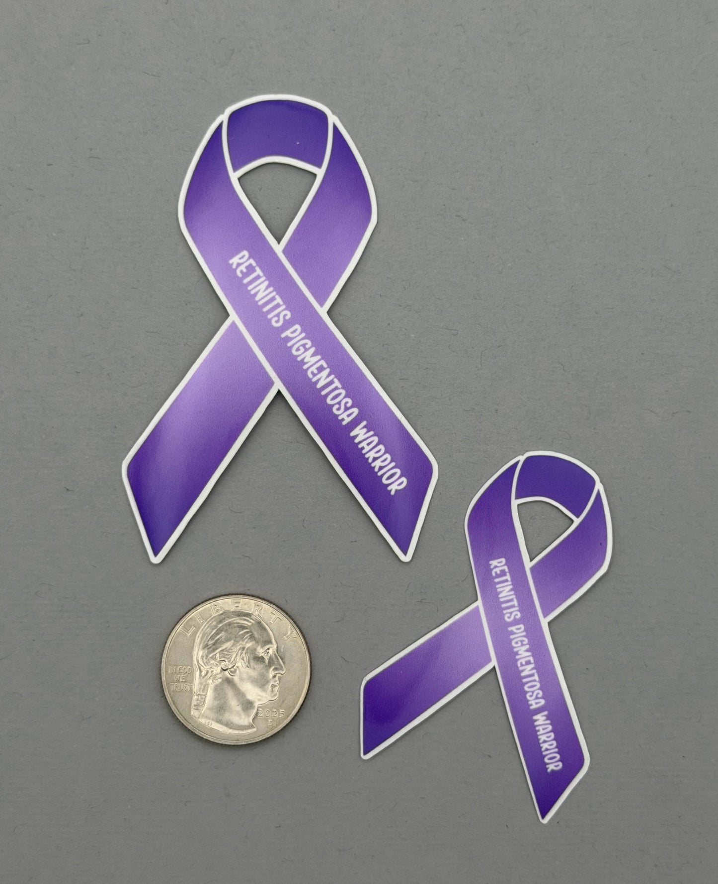 Retinitis Pigmentosa Warrior Ribbon Sticker