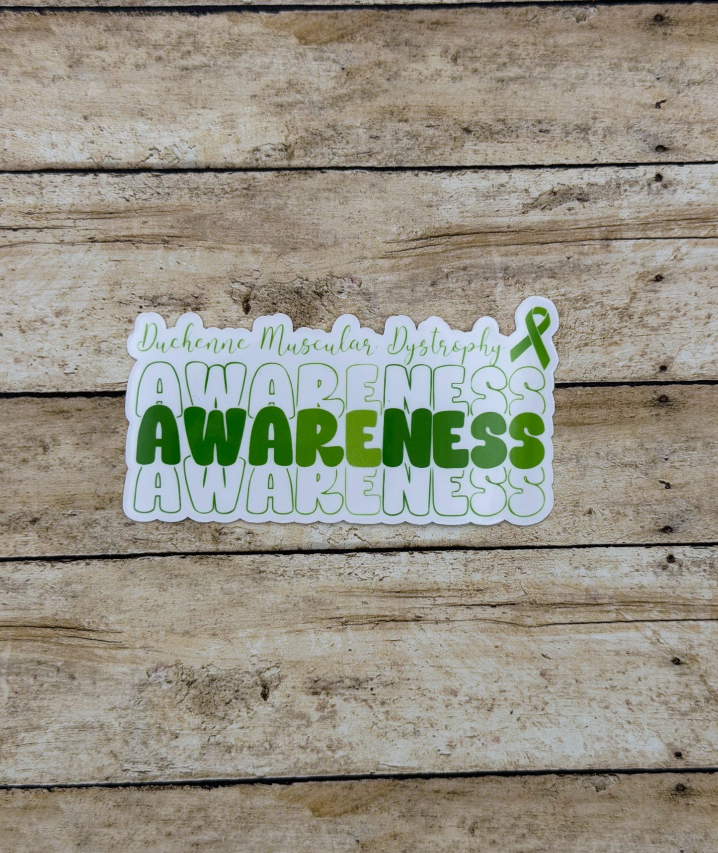 Duchenne Muscular Dystrophy Awareness Sticker or Magnet
