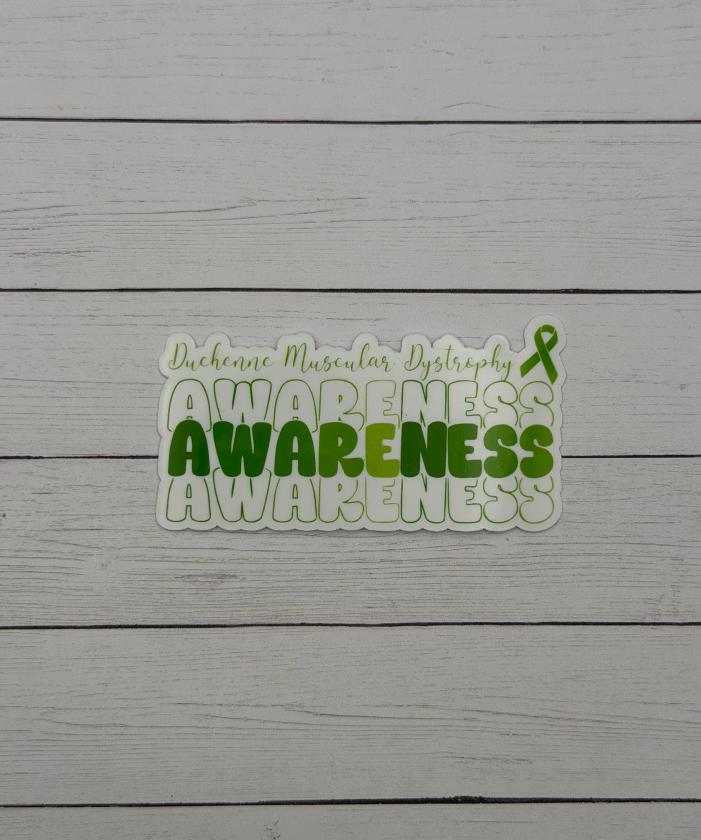 Duchenne Muscular Dystrophy Awareness Sticker or Magnet