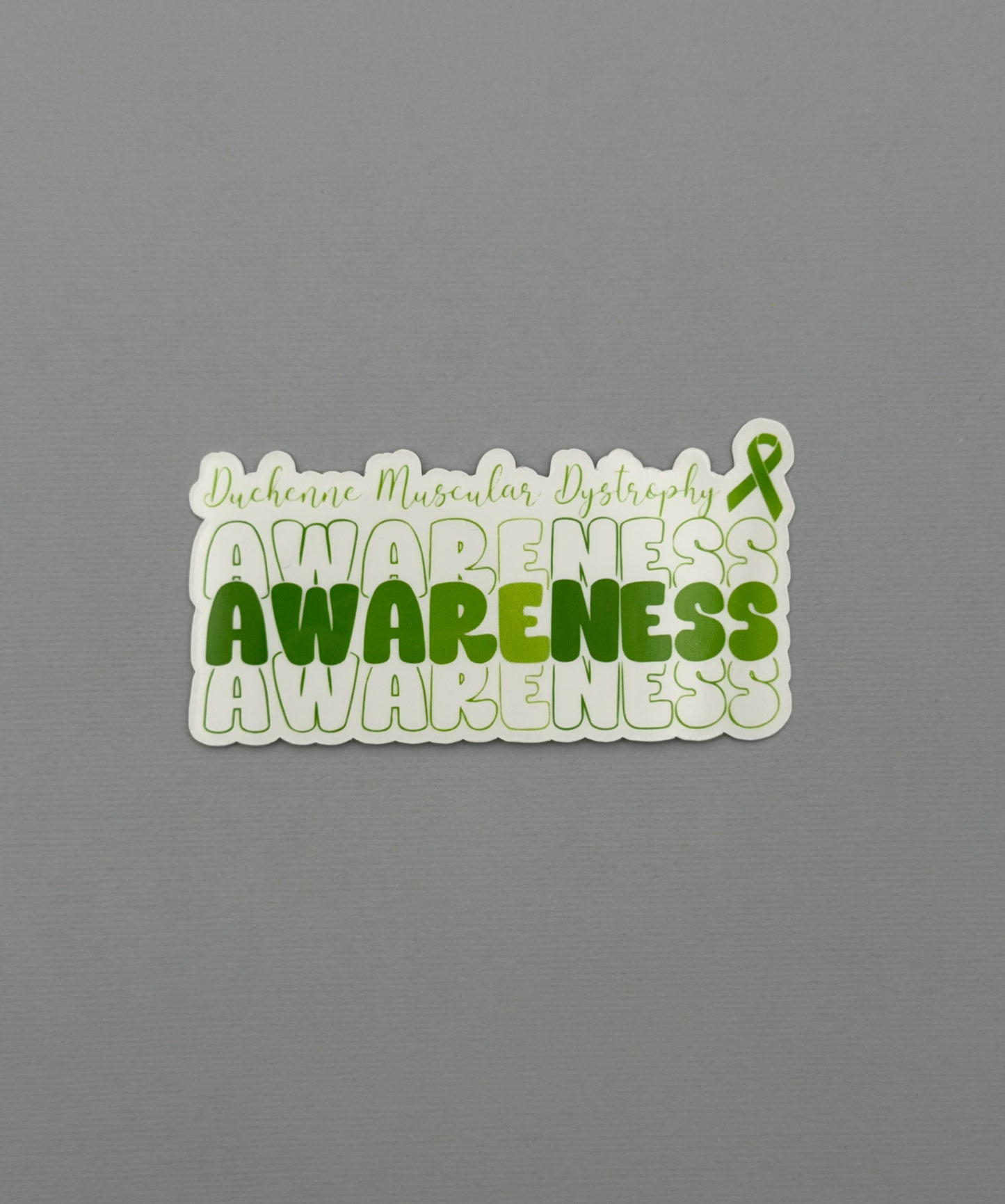Duchenne Muscular Dystrophy Awareness Sticker or Magnet
