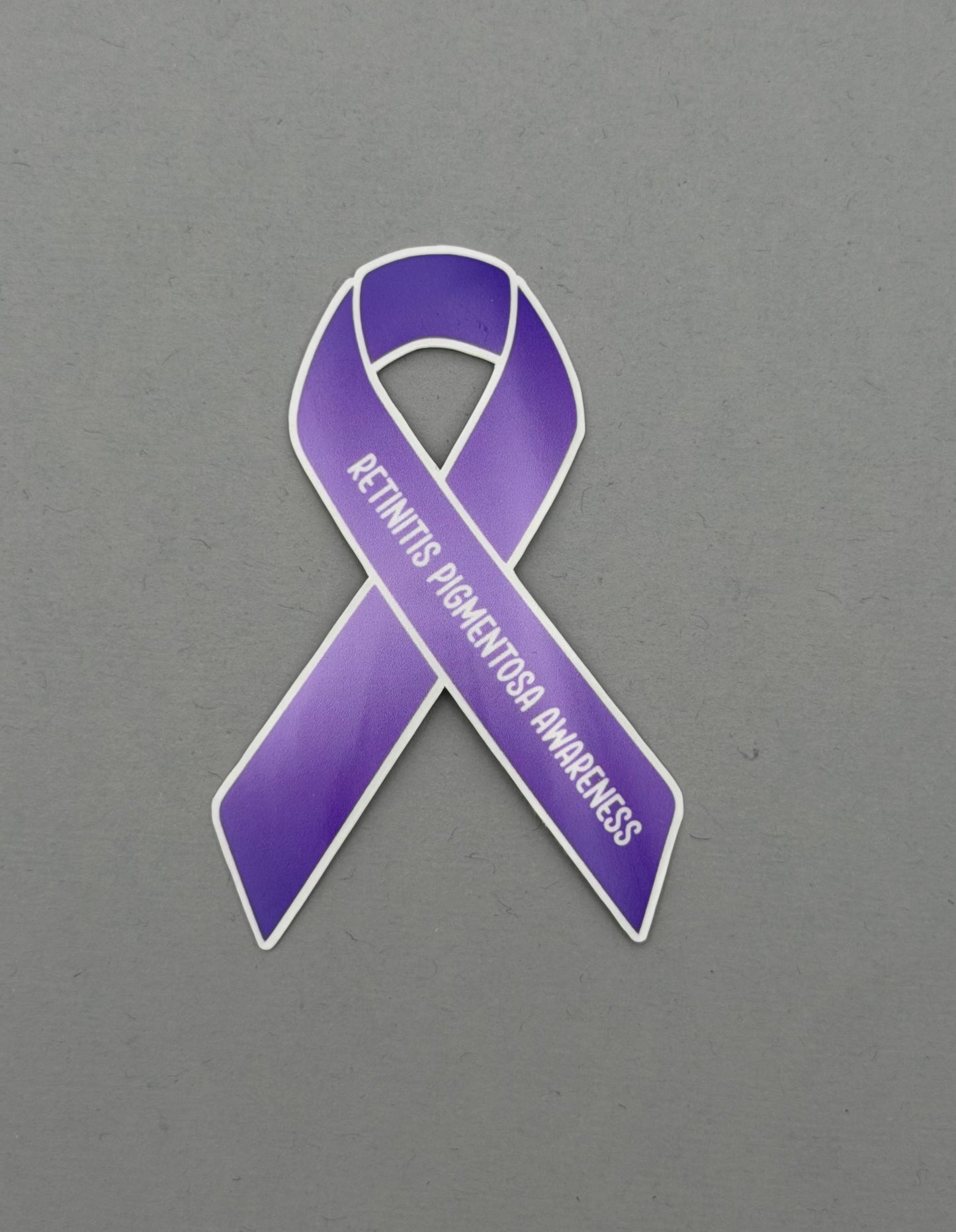 Retinitis Pigmentosa Awareness Ribbon Sticker
