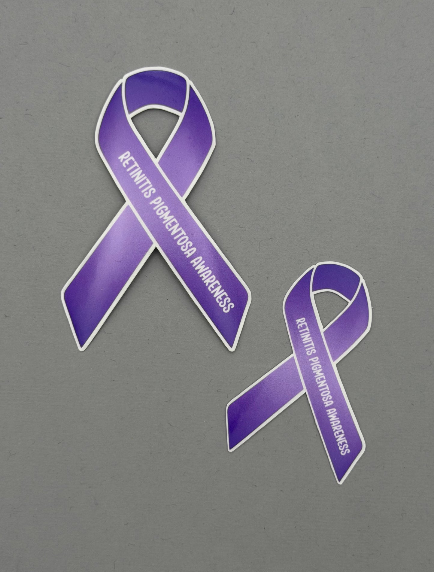 Retinitis Pigmentosa Awareness Ribbon Sticker