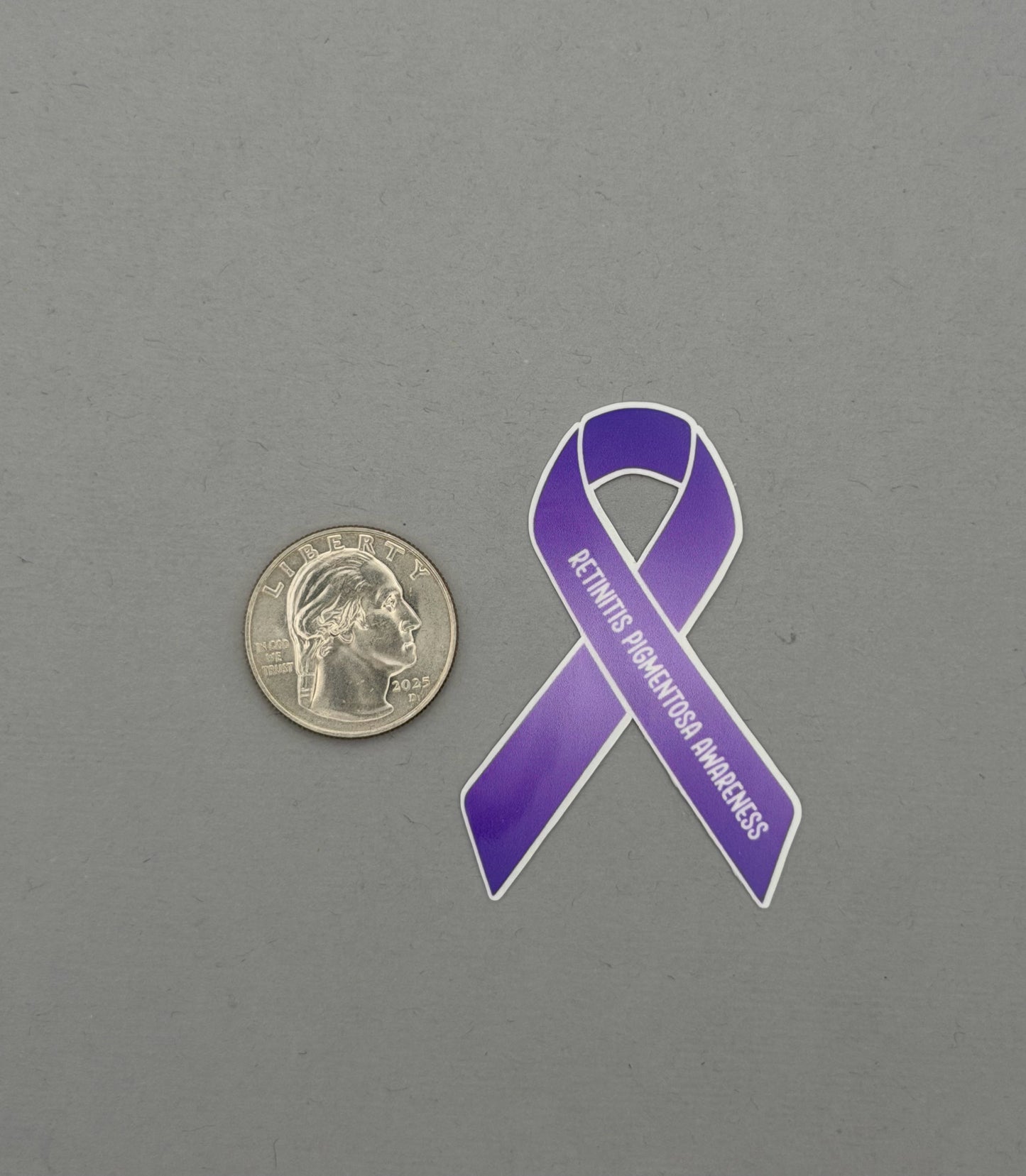 Retinitis Pigmentosa Awareness Ribbon Sticker