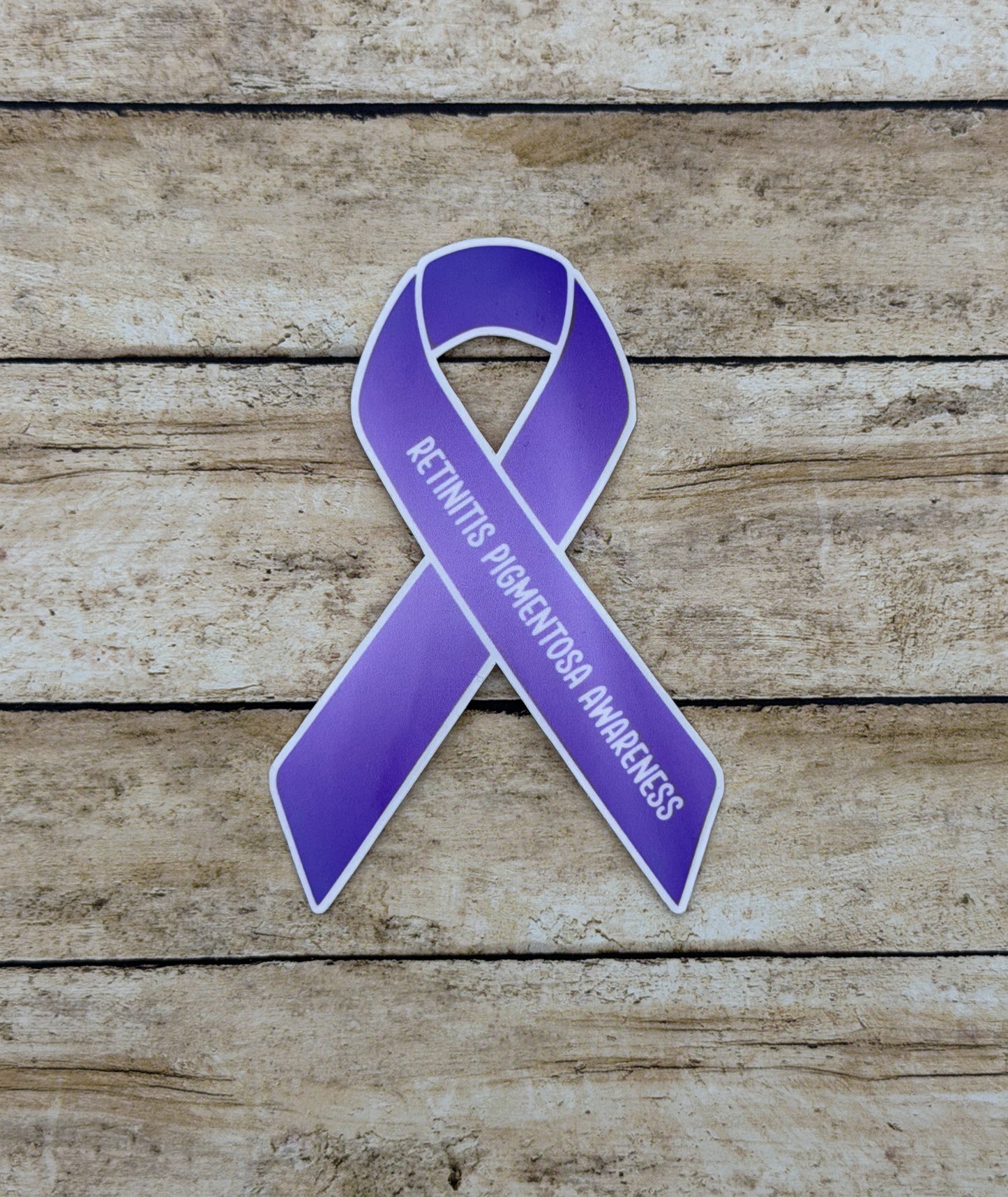 Retinitis Pigmentosa Awareness Ribbon Sticker