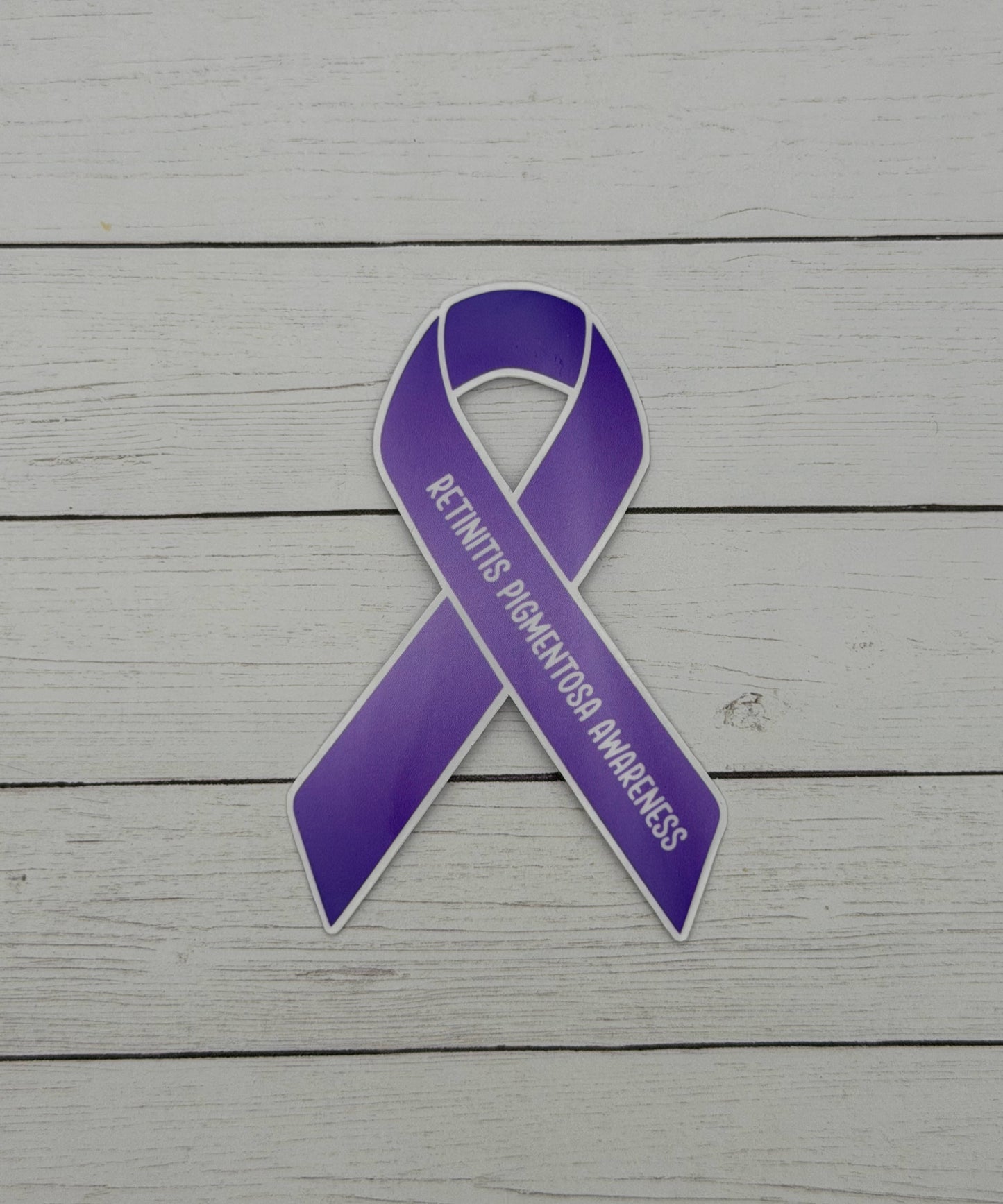 Retinitis Pigmentosa Awareness Ribbon Sticker