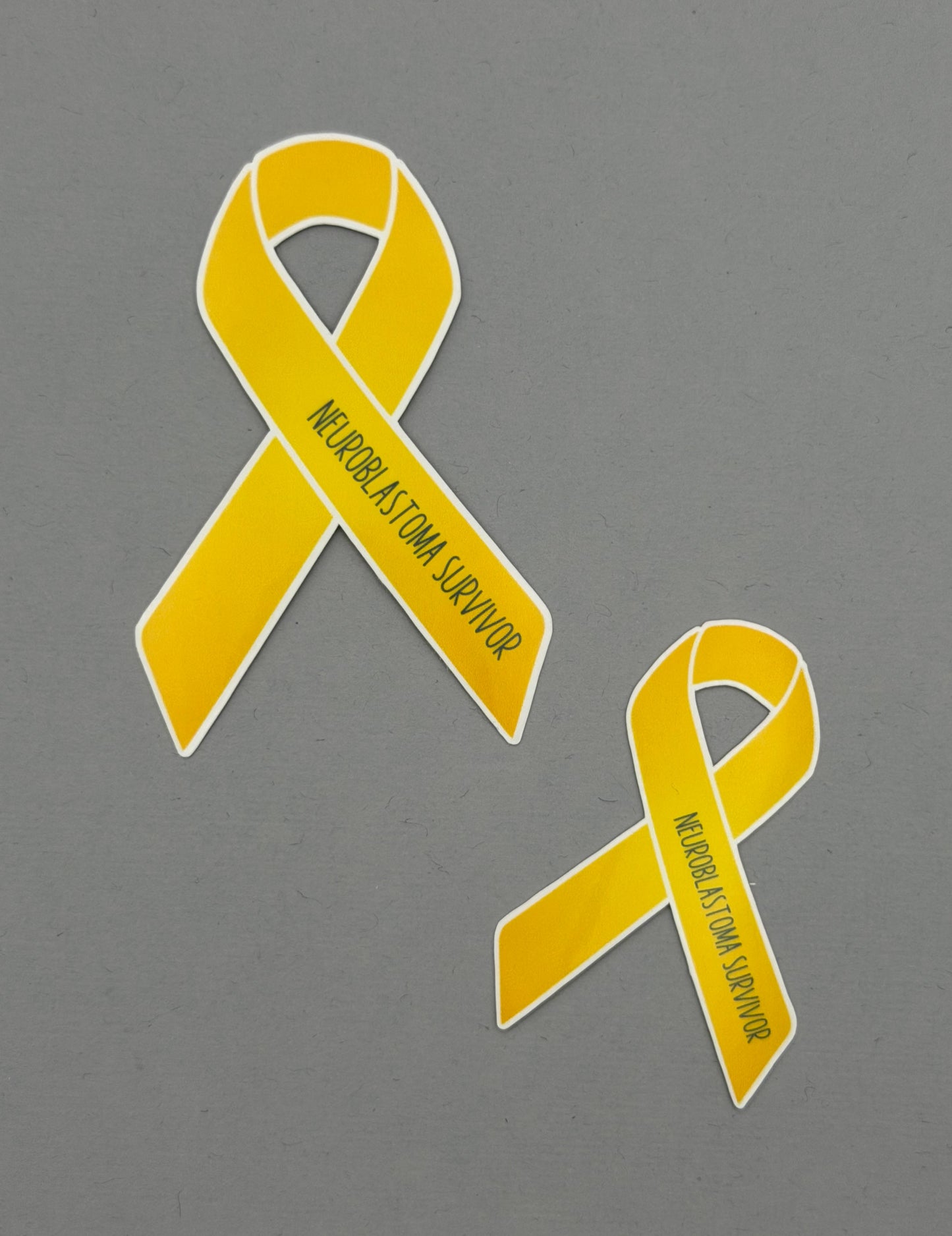 Neuroblastoma Survivor Ribbon Sticker