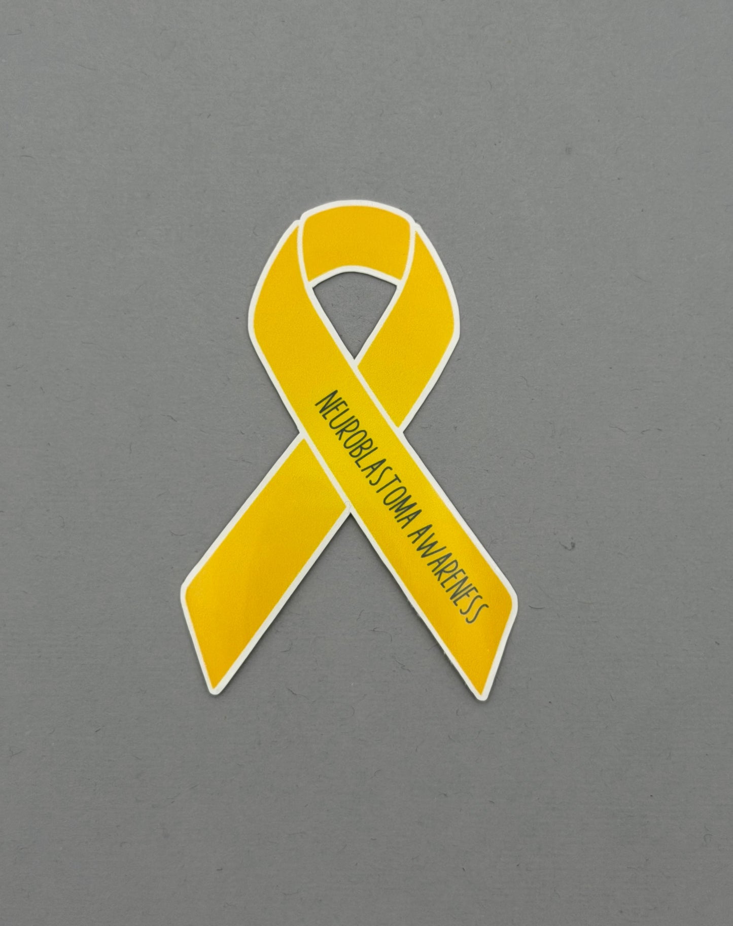Neuroblastoma Awareness Ribbon Sticker