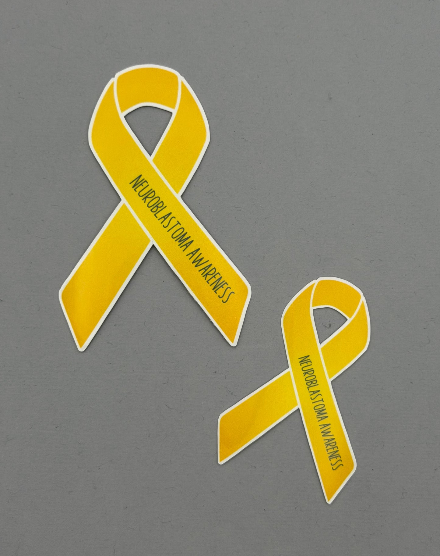 Neuroblastoma Awareness Ribbon Sticker