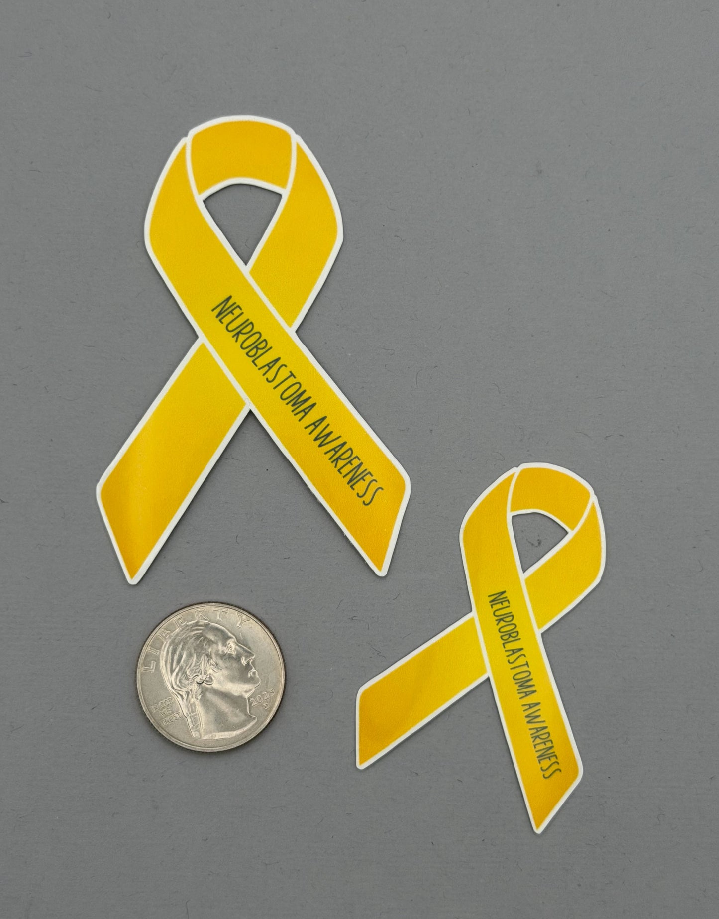Neuroblastoma Awareness Ribbon Sticker