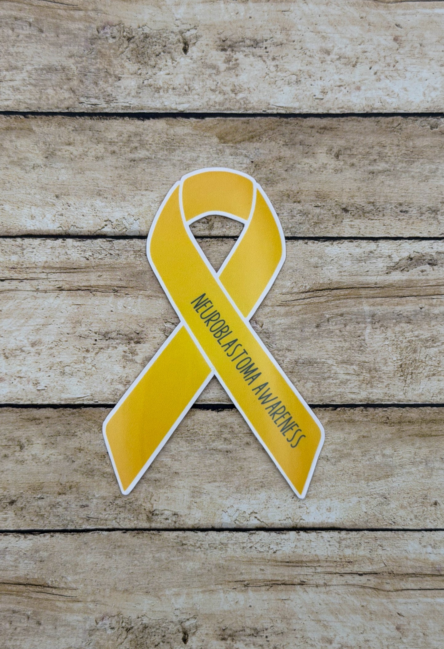 Neuroblastoma Awareness Ribbon Sticker