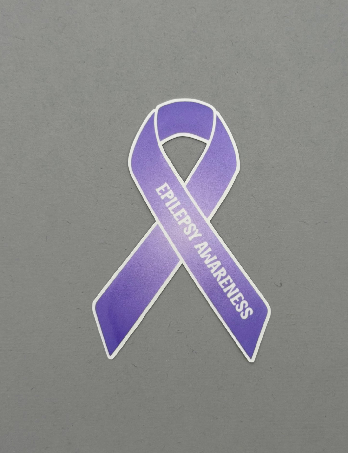 Epilepsy Awareness Ribbon Sticker
