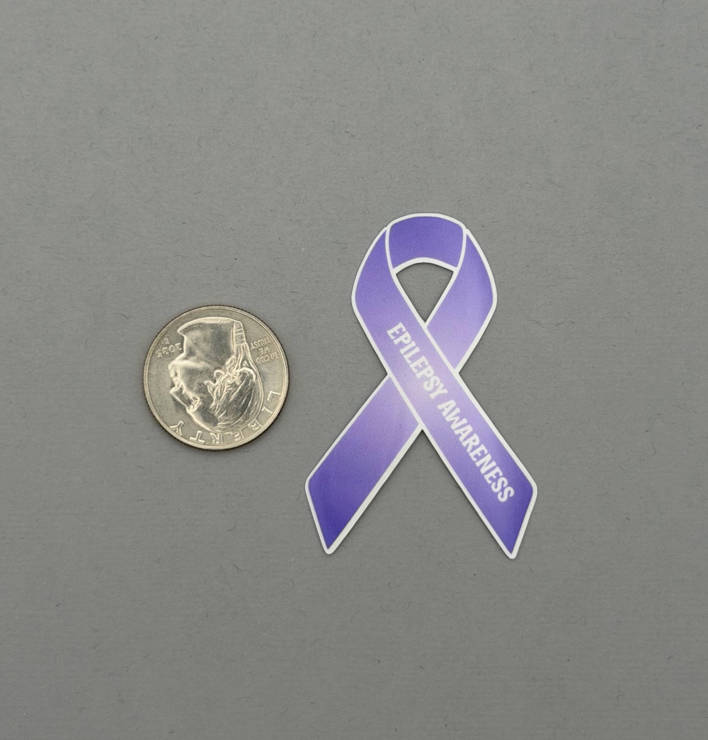 Epilepsy Awareness Ribbon Sticker